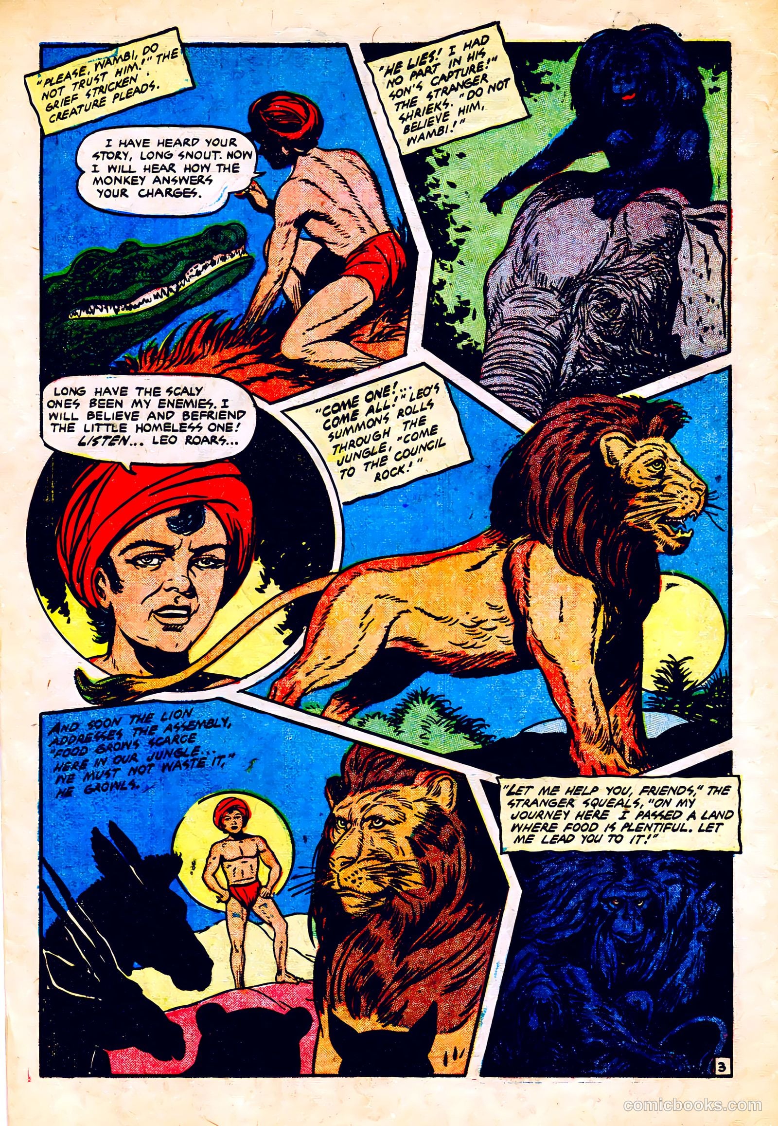 Wambi, Jungle Boy #13 — page 6 of 36