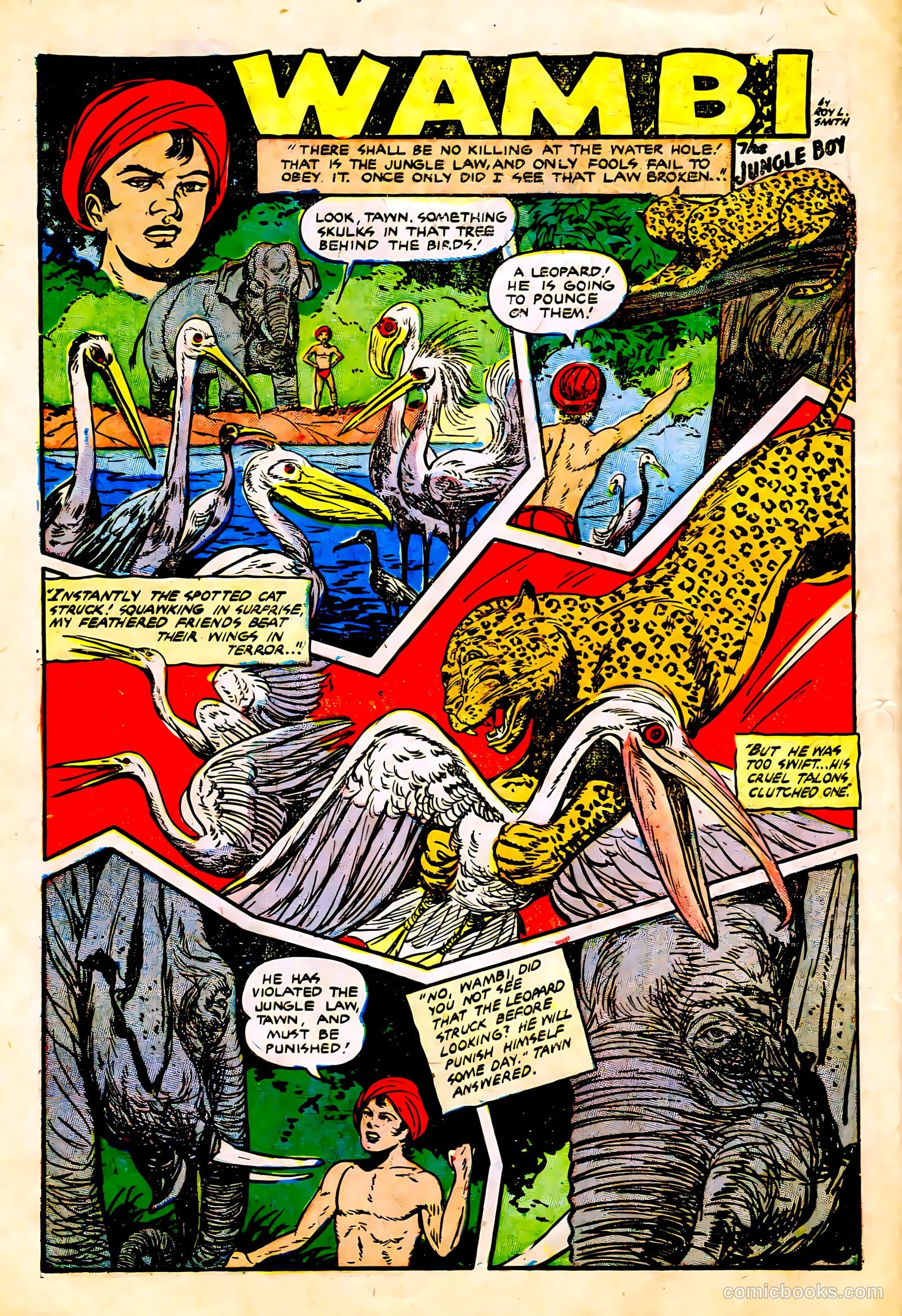 Wambi, Jungle Boy #13 — page 14 of 36