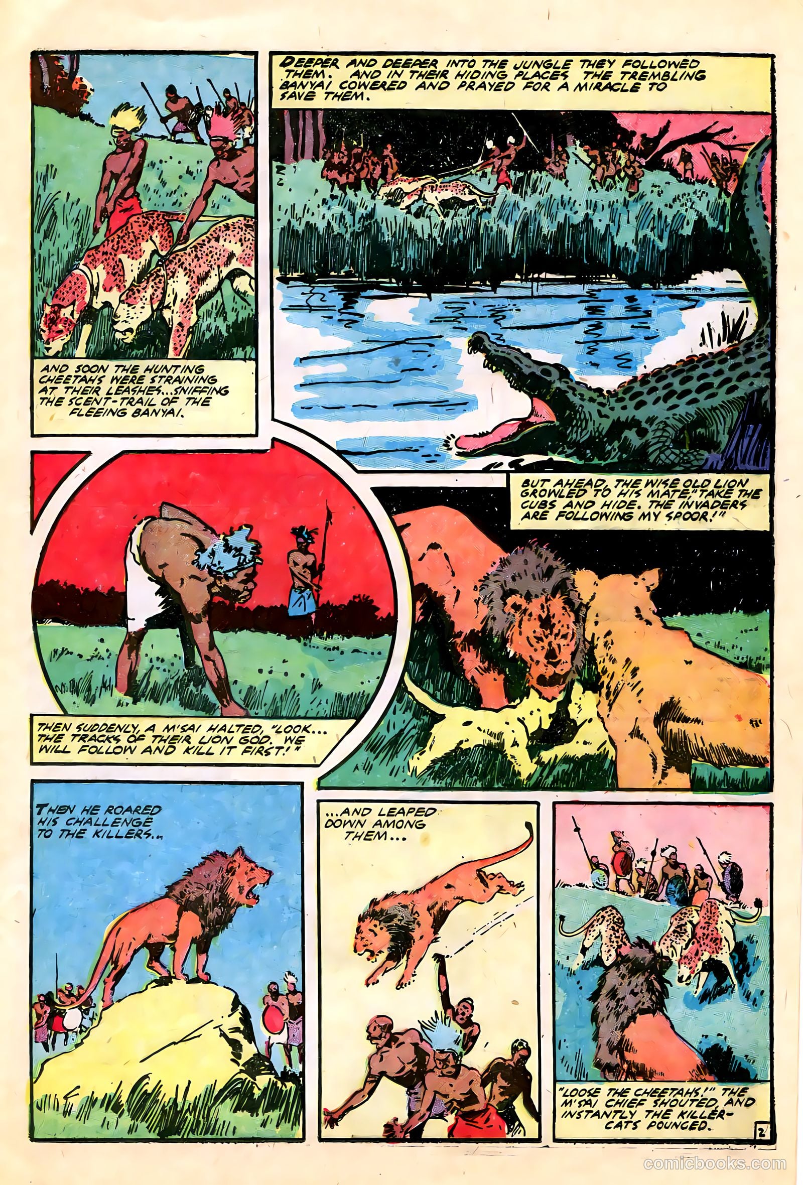Wambi, Jungle Boy #13 — page 21 of 36