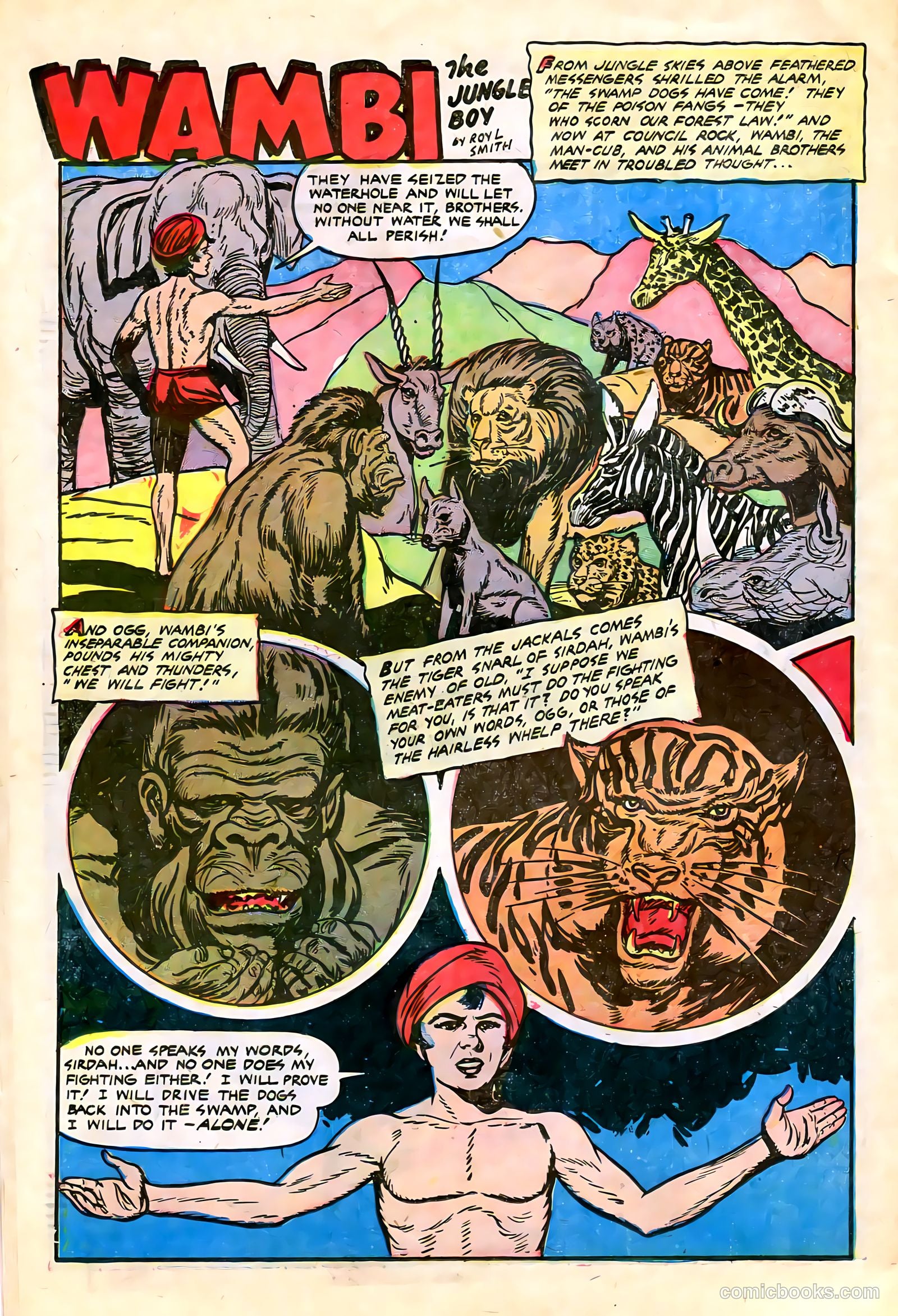Wambi, Jungle Boy #13 — page 26 of 36