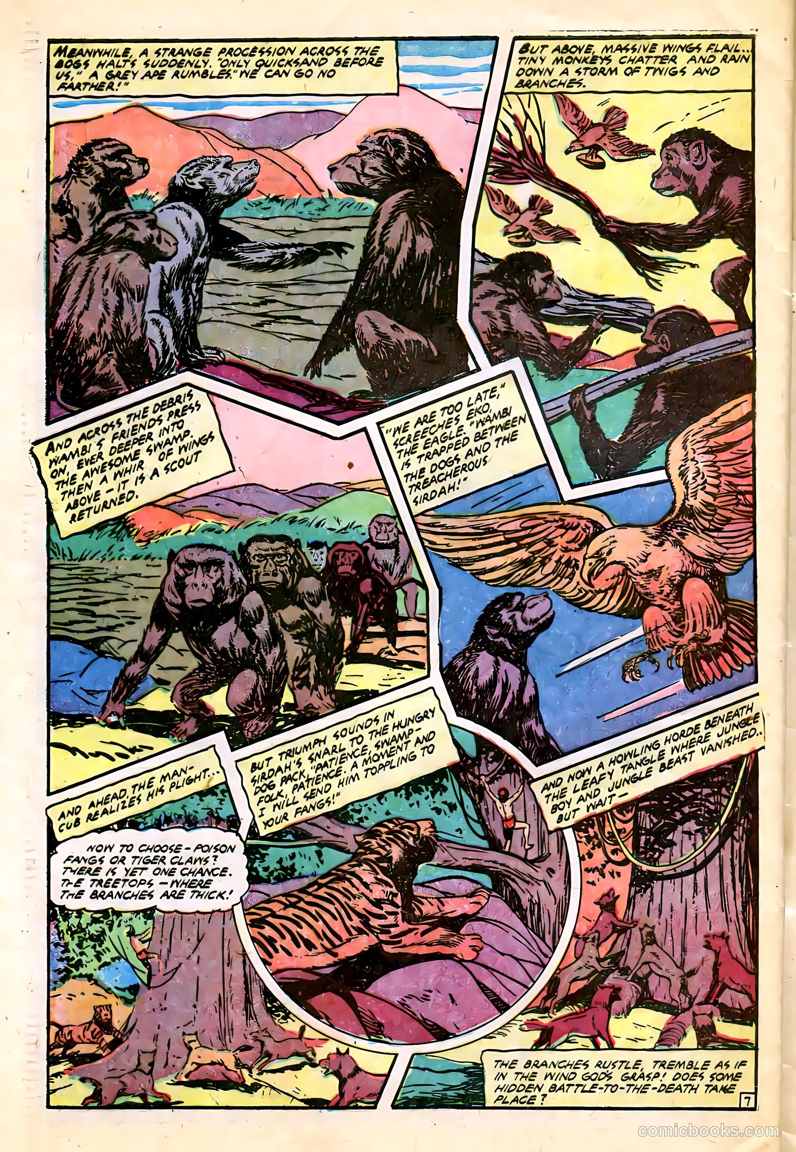 Wambi, Jungle Boy #13 — page 32 of 36
