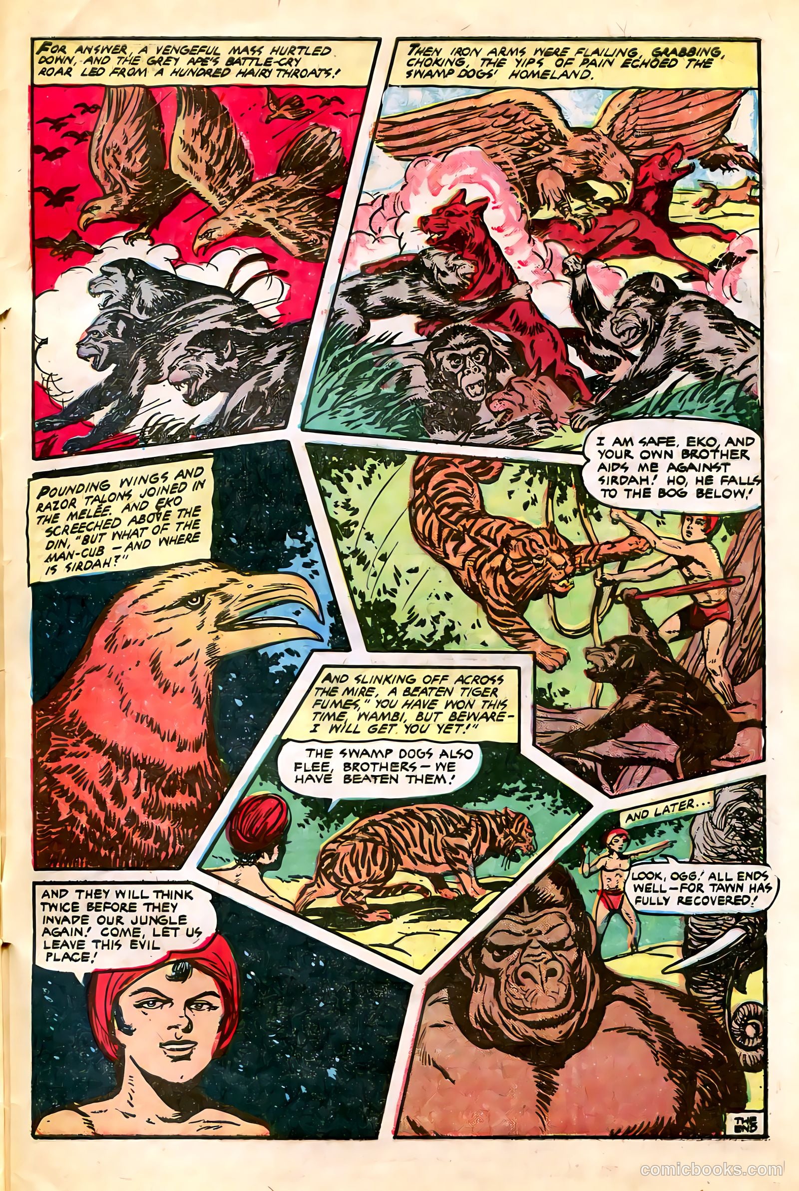 Wambi, Jungle Boy #13 — page 33 of 36