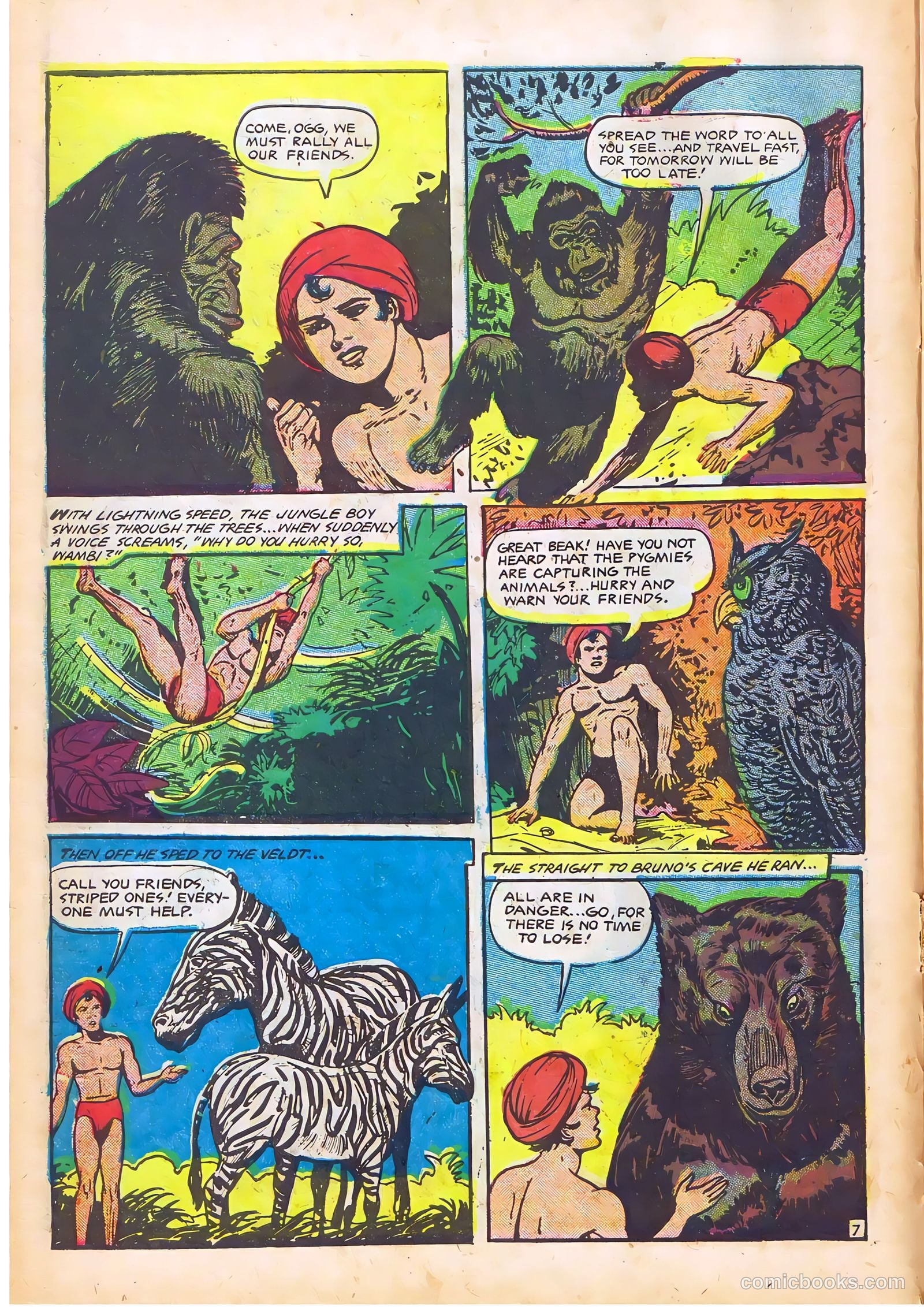 Wambi, Jungle Boy #14 — page 10 of 36