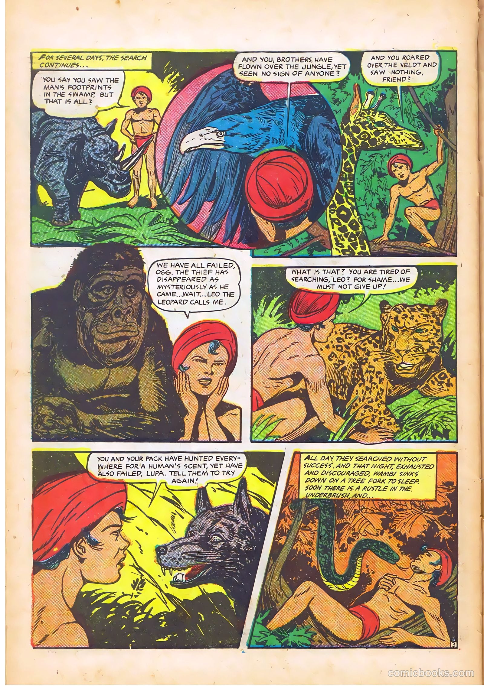 Wambi, Jungle Boy #14 — page 30 of 36