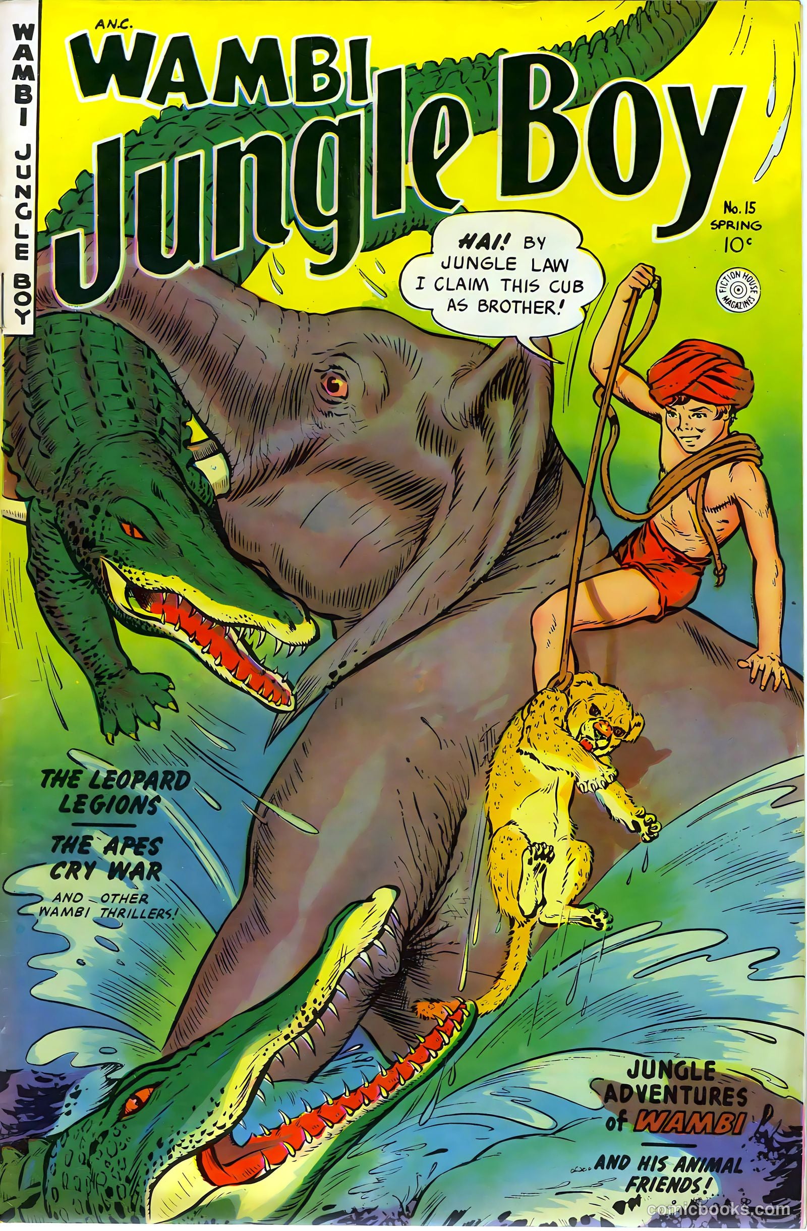 Wambi, Jungle Boy #15