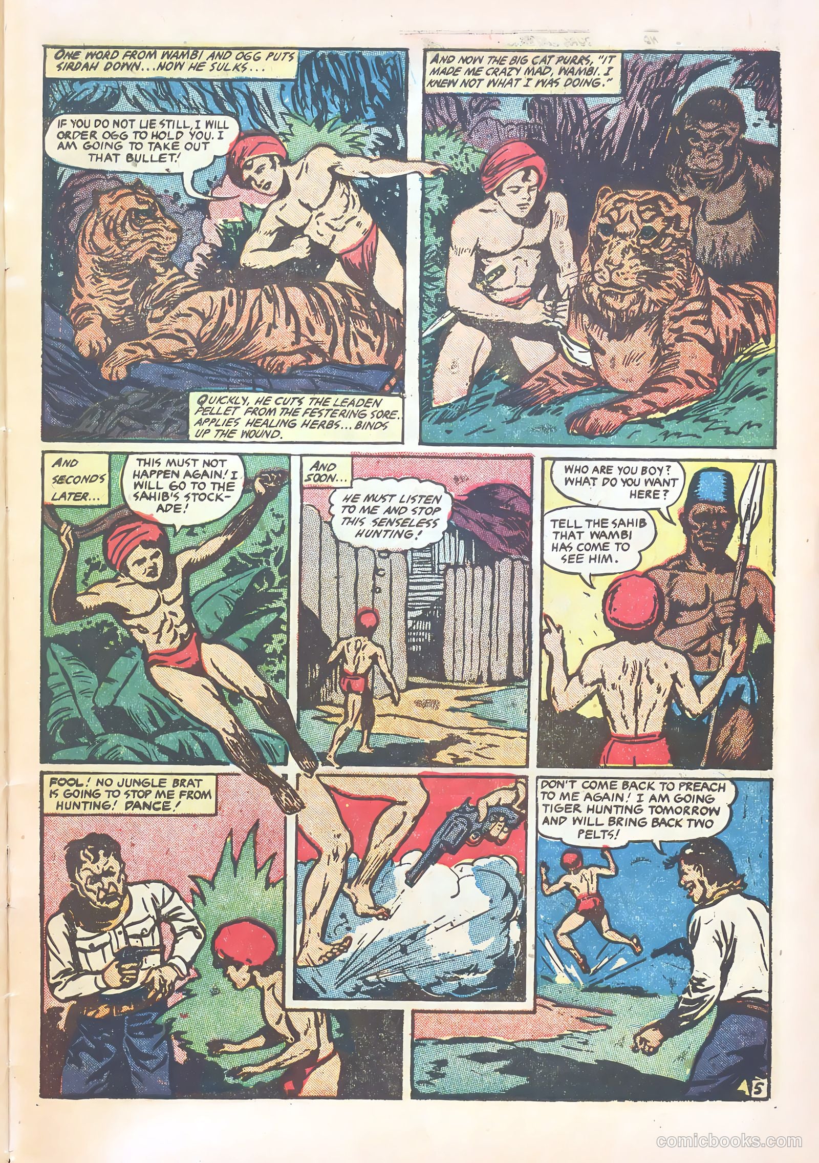 Wambi, Jungle Boy #15 — page 31 of 36