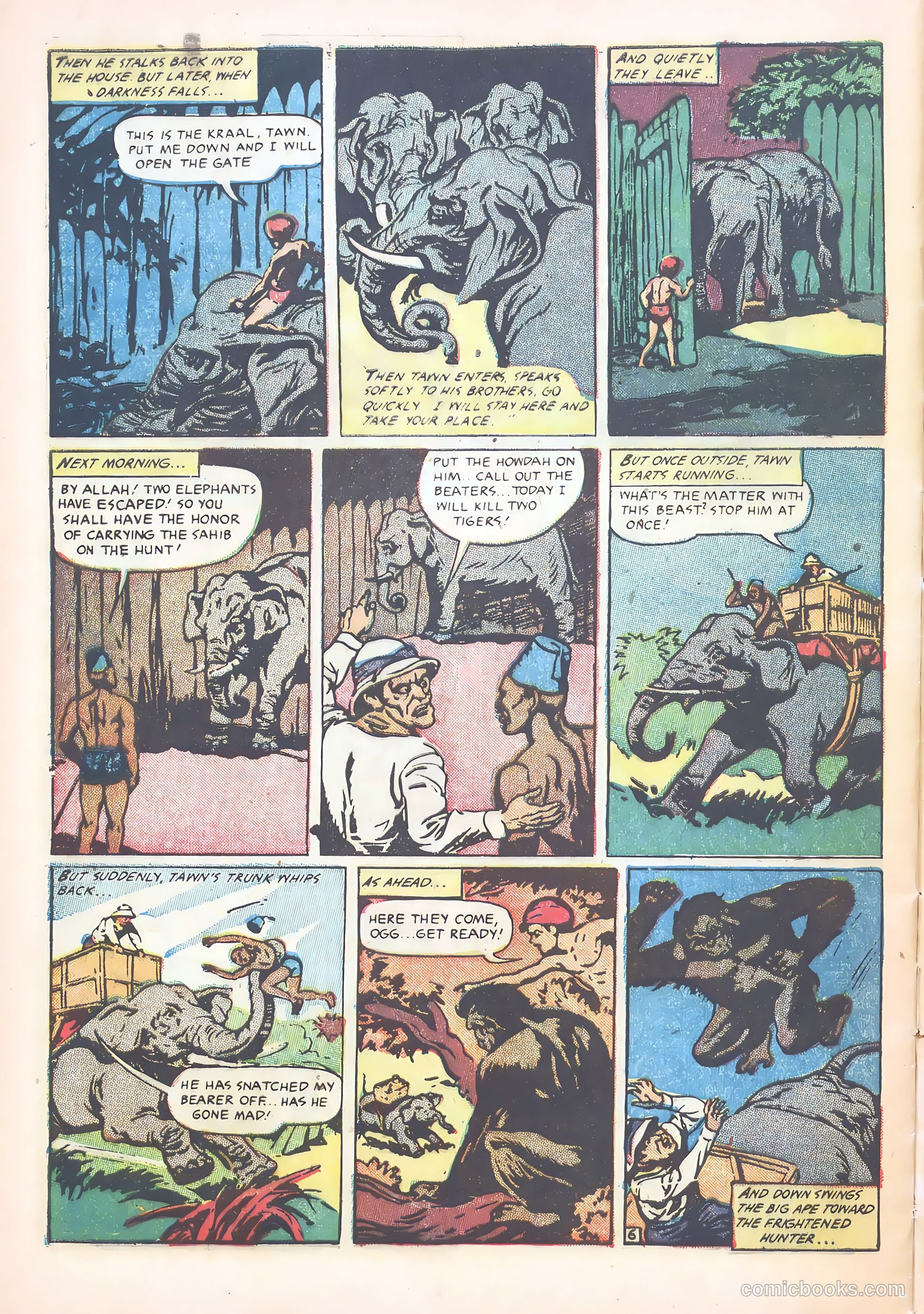 Wambi, Jungle Boy #15 — page 32 of 36