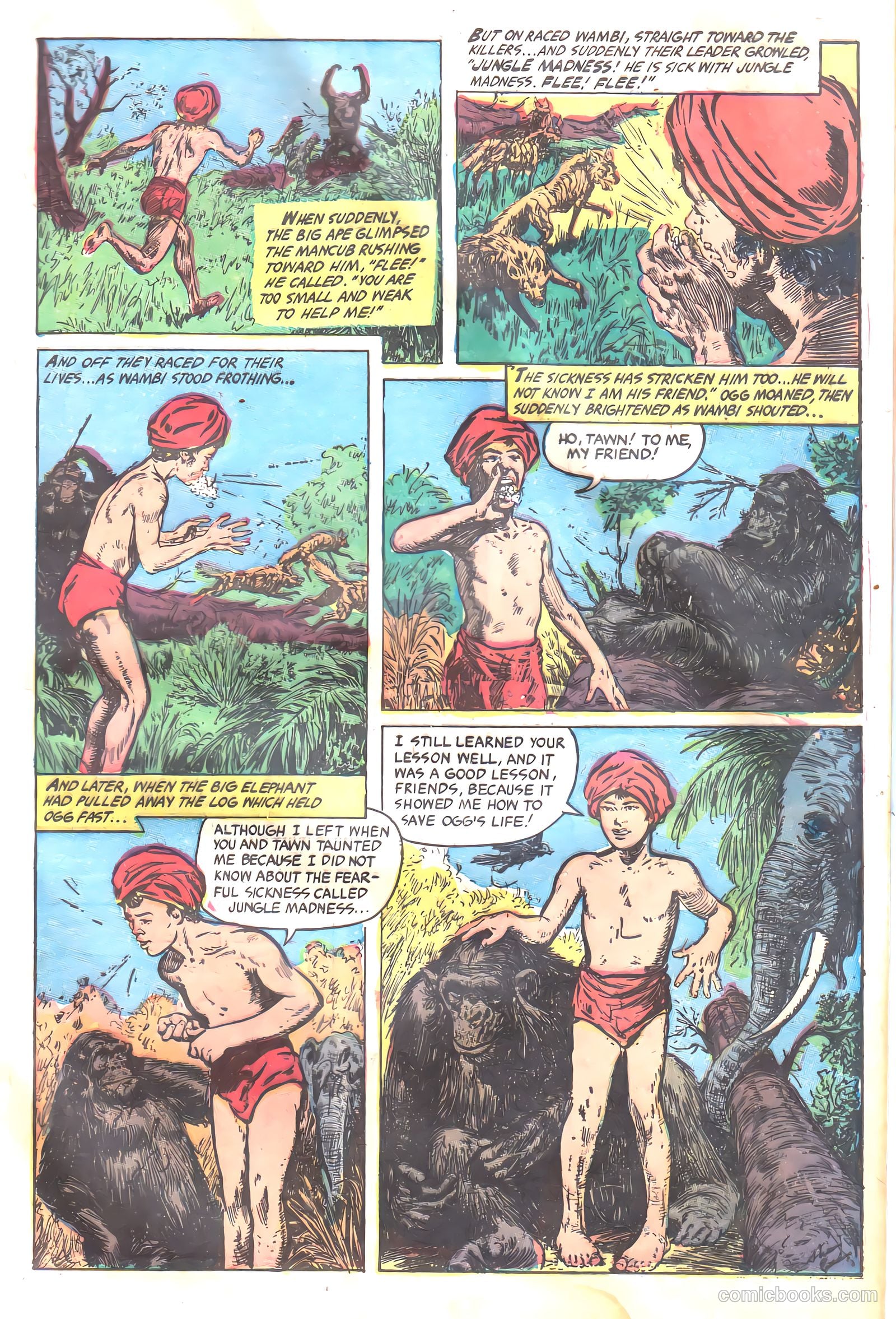 Wambi, Jungle Boy #17 — page 9 of 36