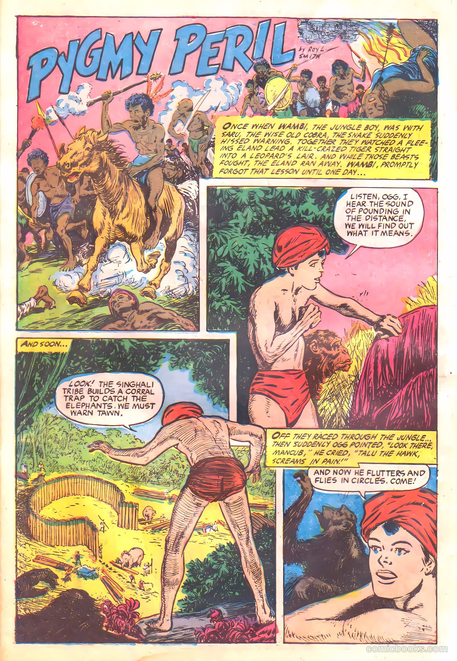 Wambi, Jungle Boy #17 — page 10 of 36