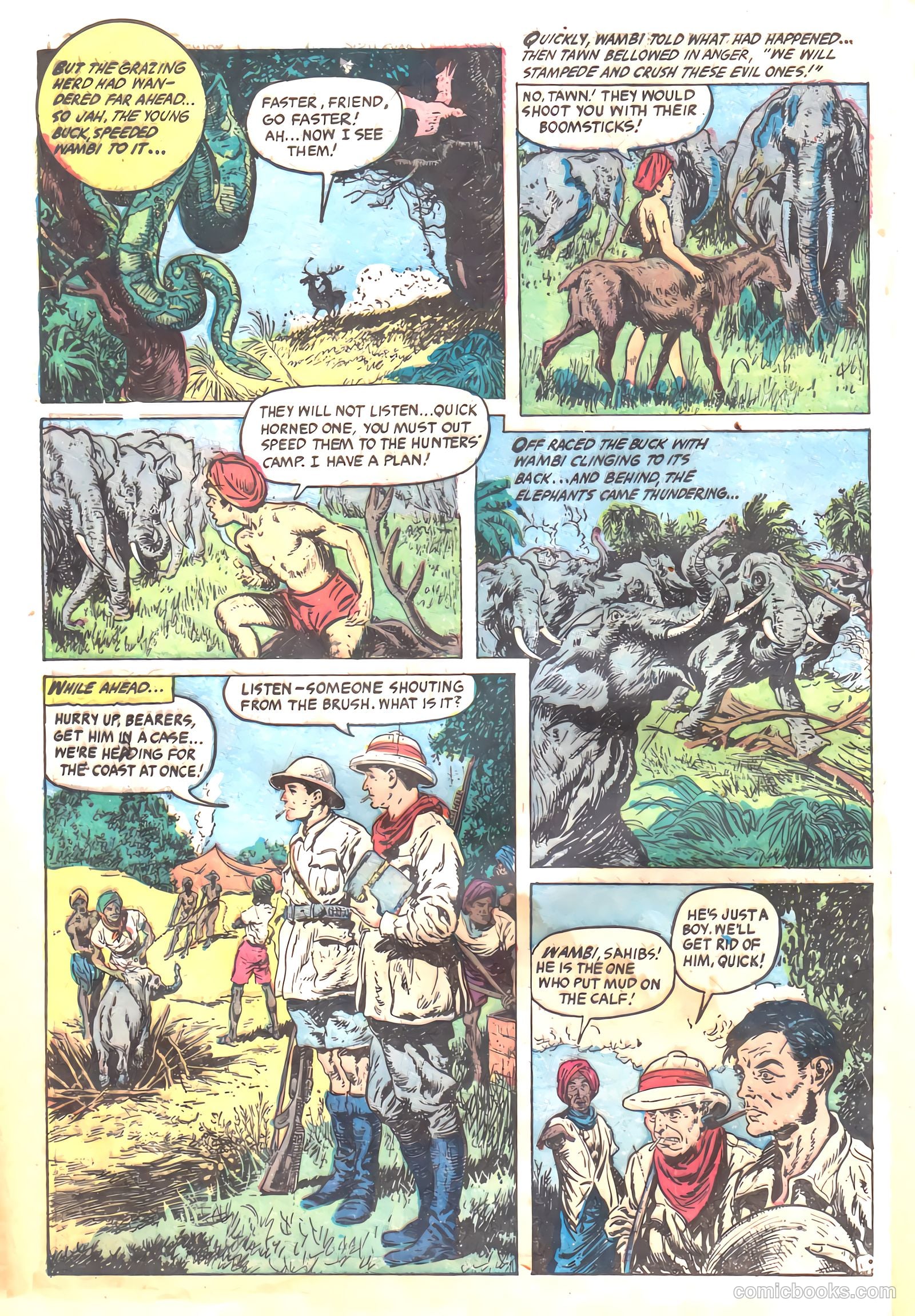 Wambi, Jungle Boy #17 — page 32 of 36