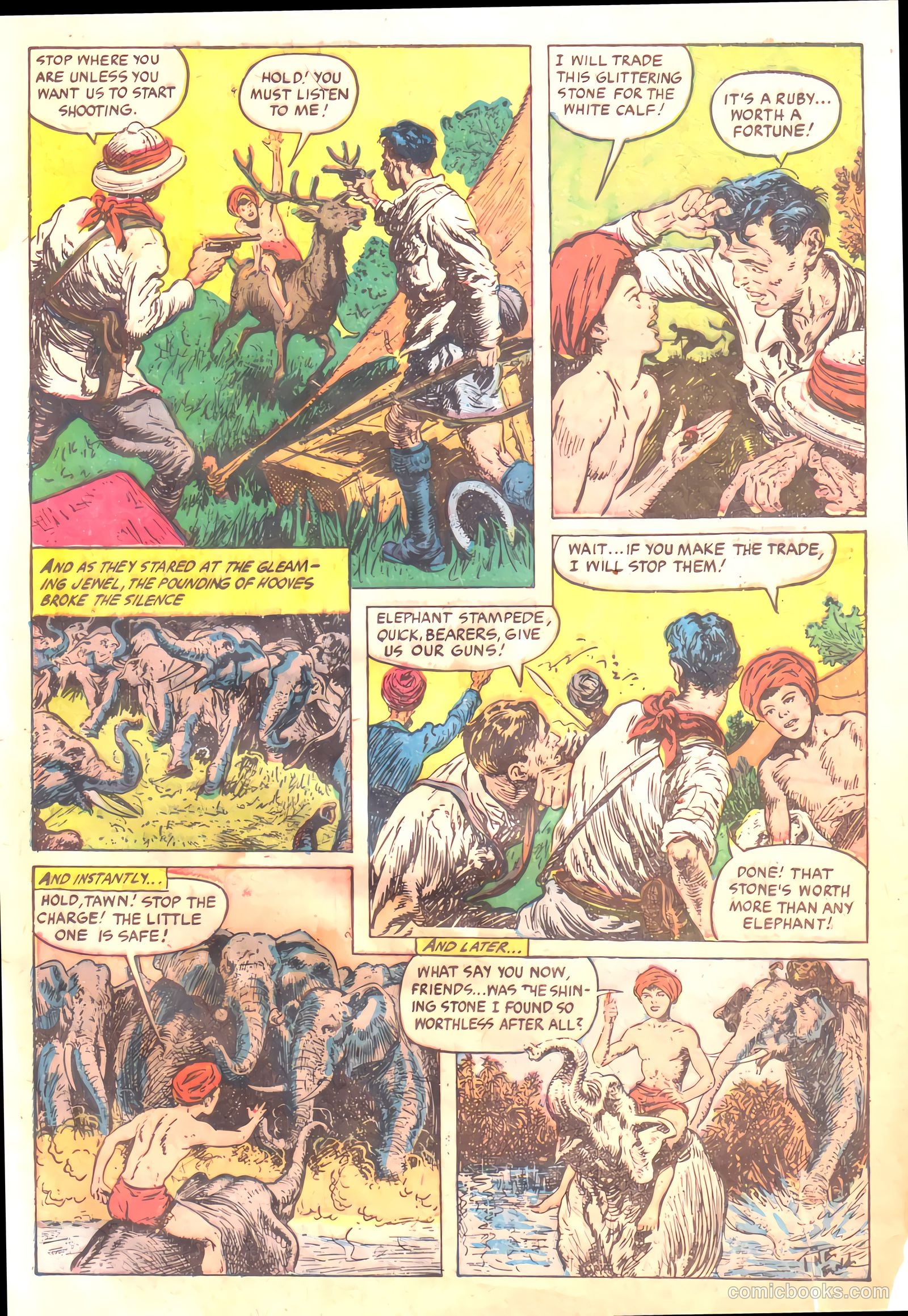 Wambi, Jungle Boy #17 — page 33 of 36