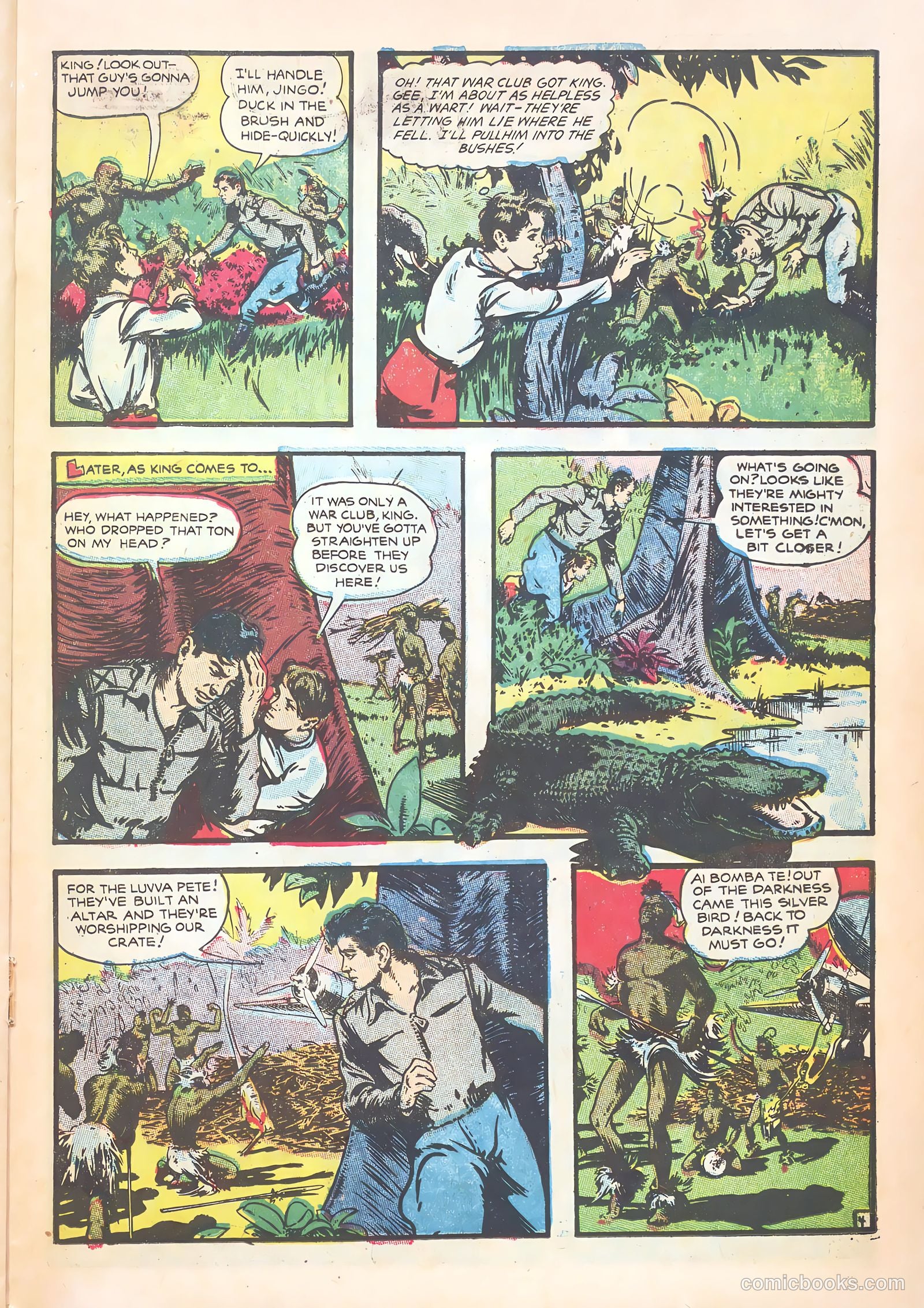 Wambi, Jungle Boy #18 (1952) — page 23 of 36