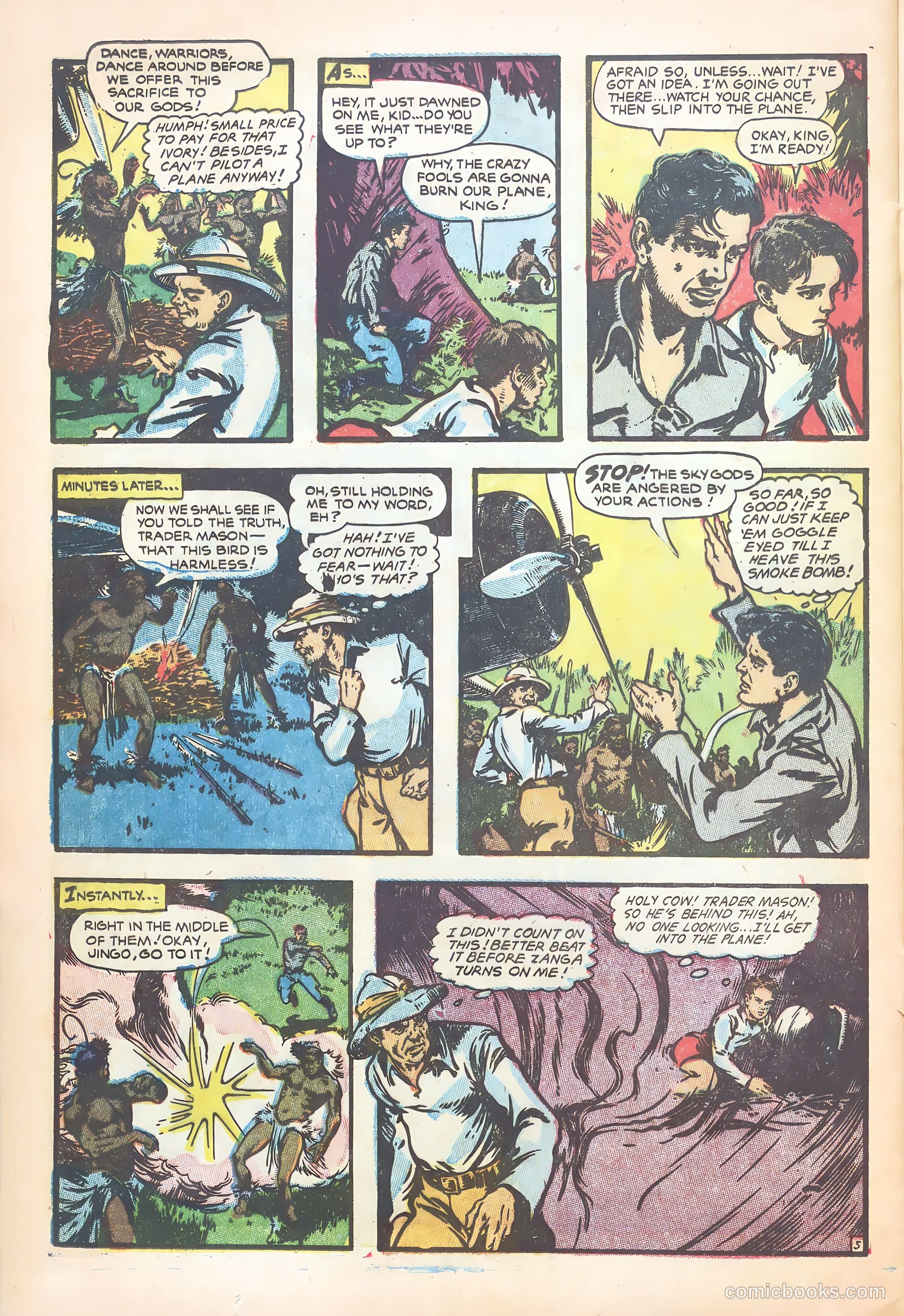 Wambi, Jungle Boy #18 (1952) — page 24 of 36