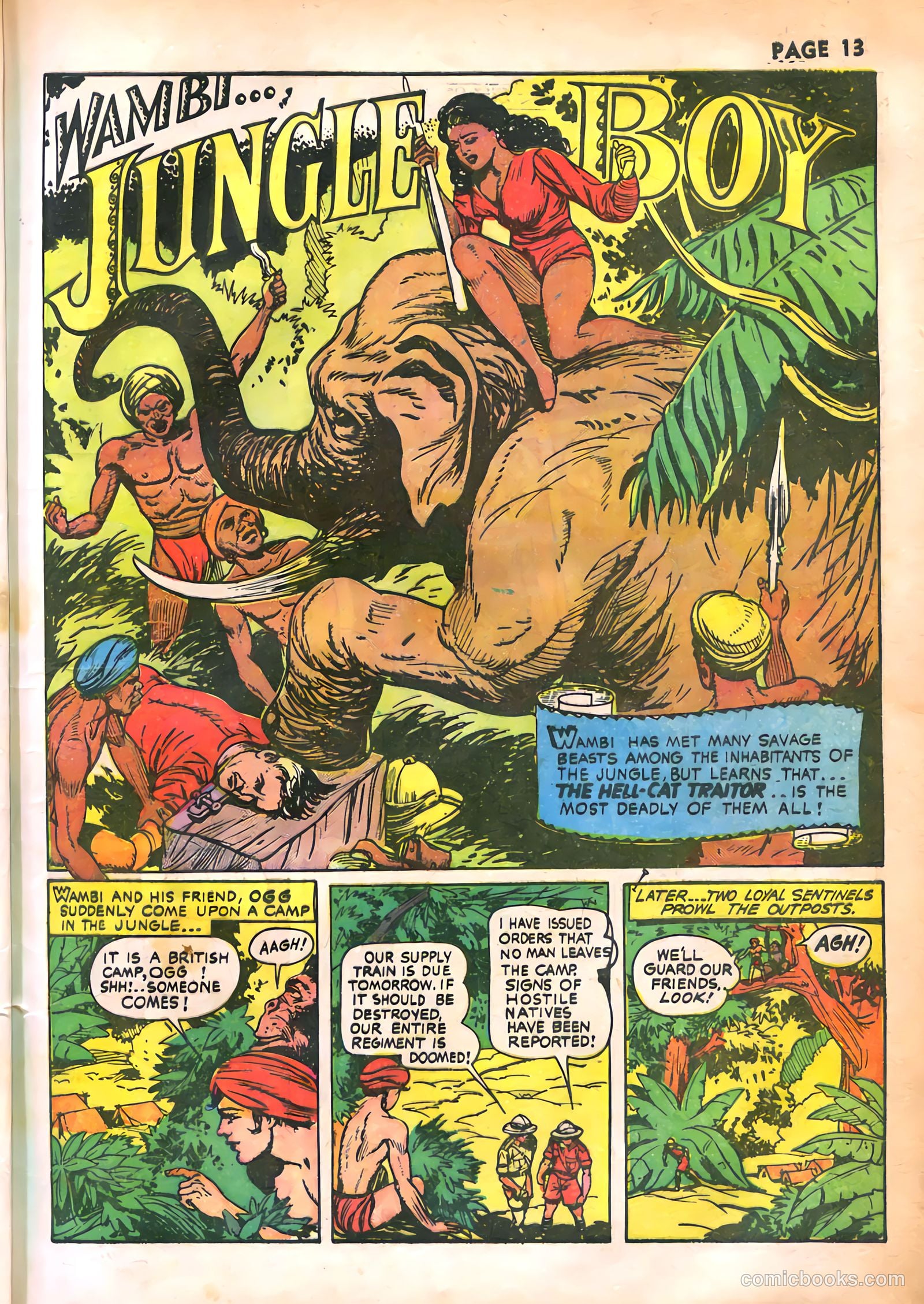 Wambi, Jungle Boy #2 — page 14 of 67