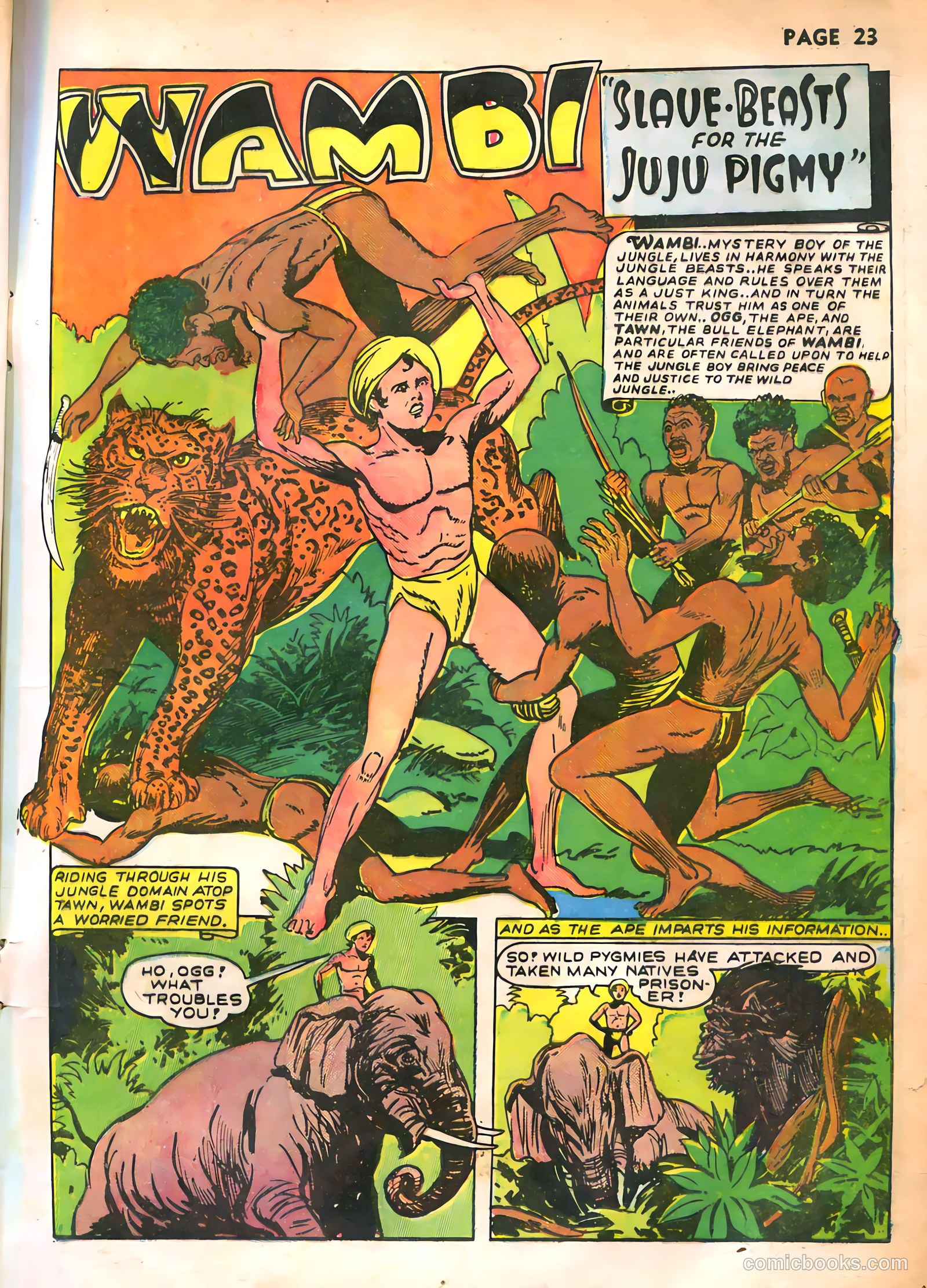 Wambi, Jungle Boy #2 — page 24 of 67