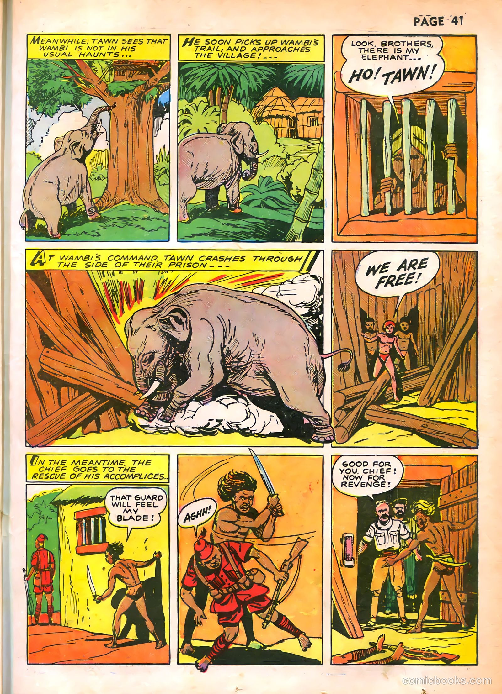 Wambi, Jungle Boy #2 — page 42 of 67