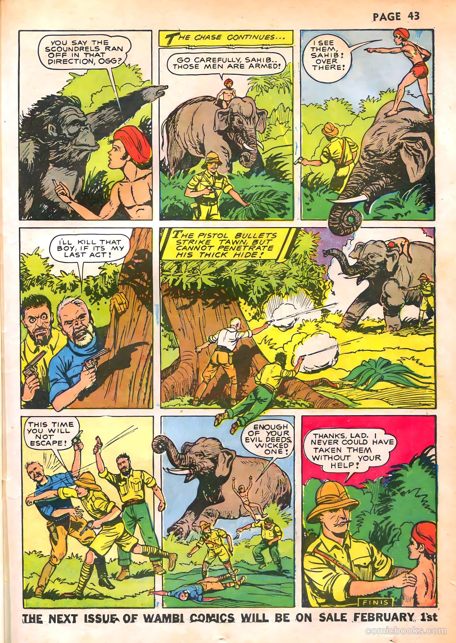 Wambi, Jungle Boy #2 — page 44 of 67