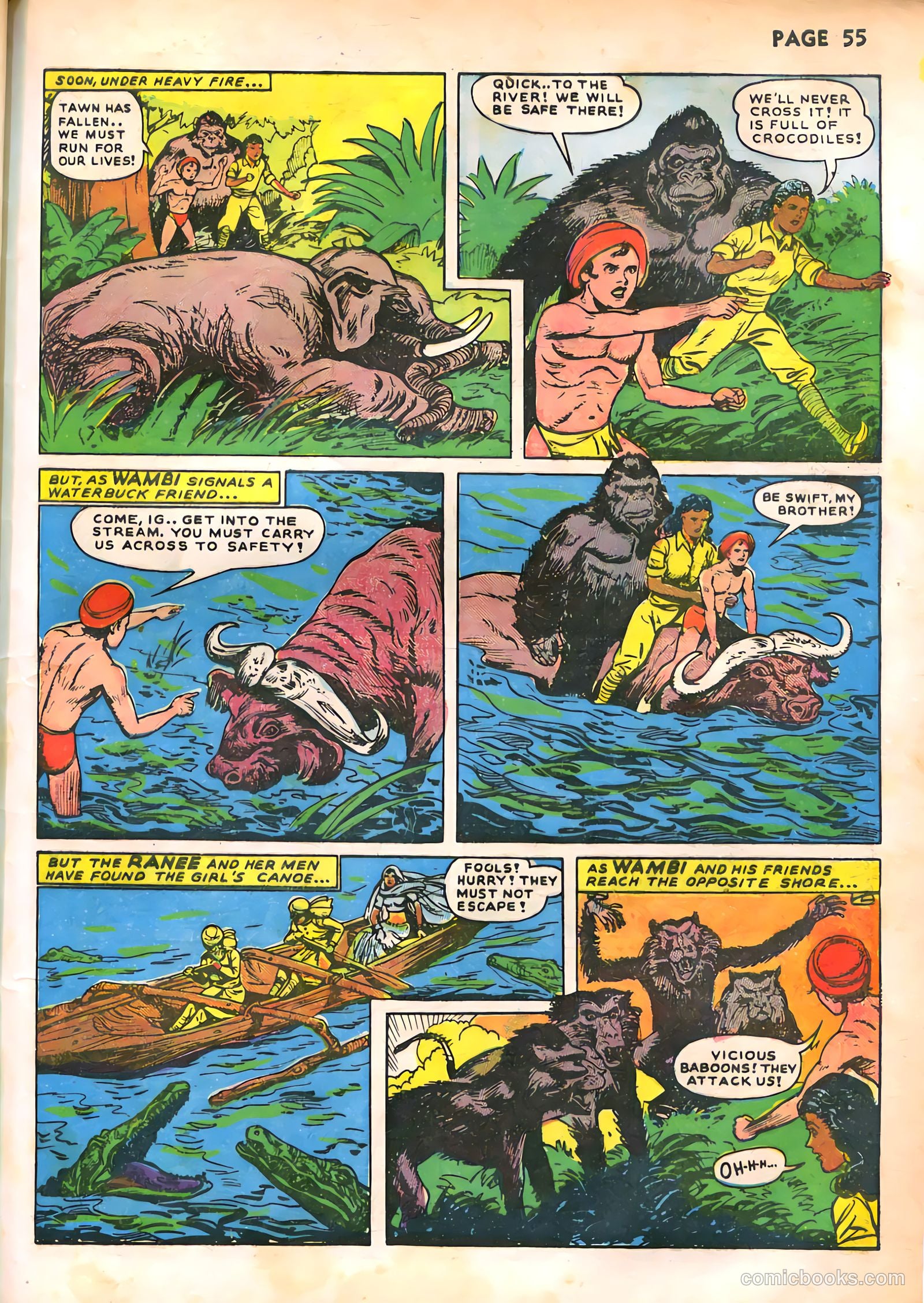 Wambi, Jungle Boy #2 — page 56 of 67