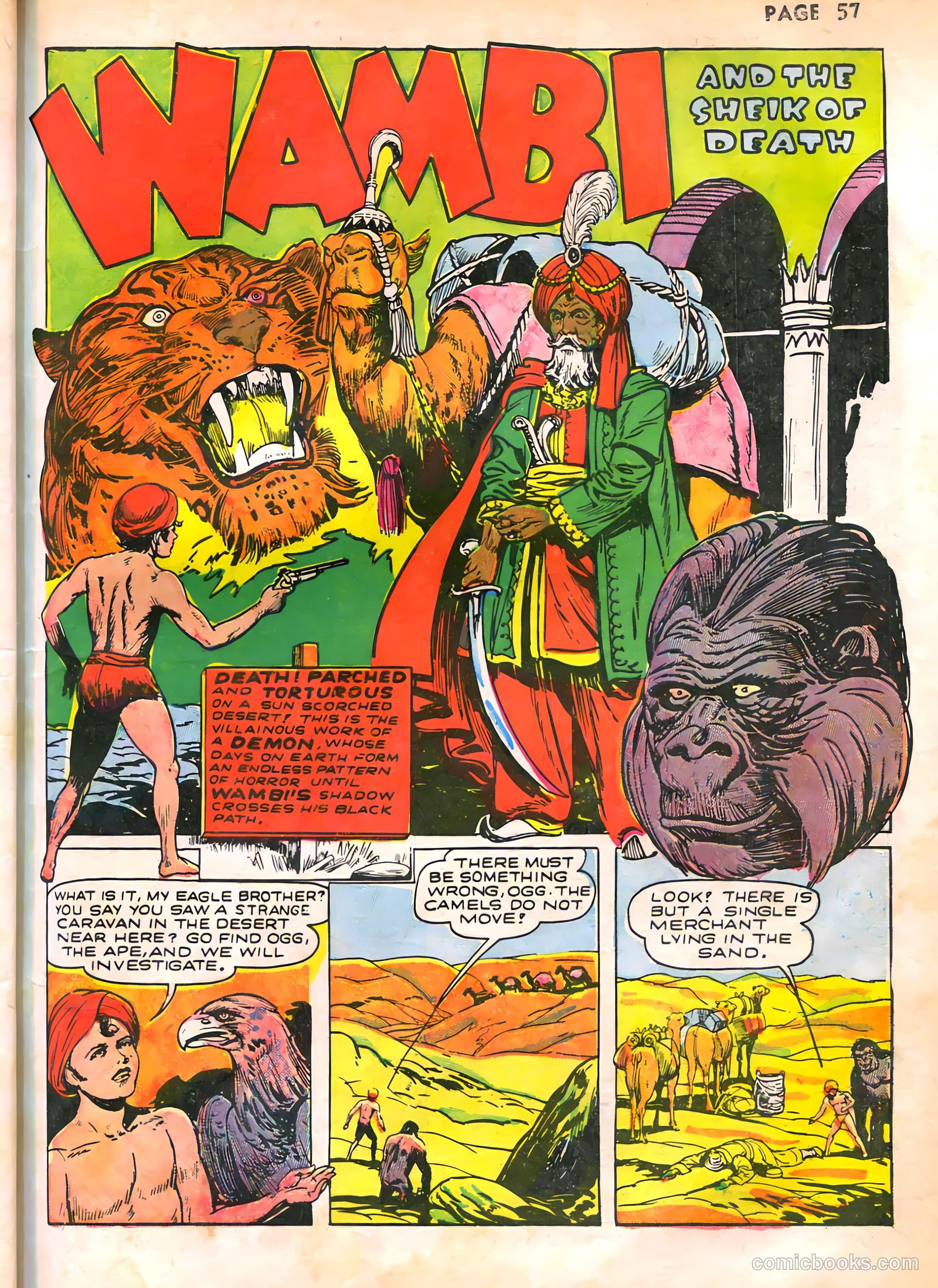Wambi, Jungle Boy #2 — page 58 of 67
