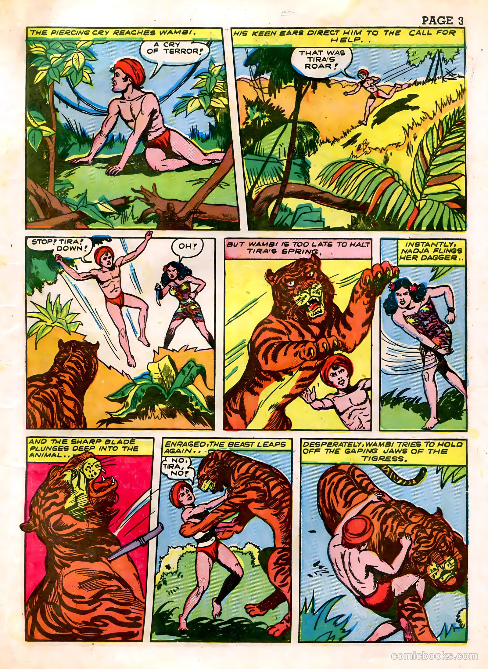 Wambi, Jungle Boy #3 (1943) — page 5 of 68
