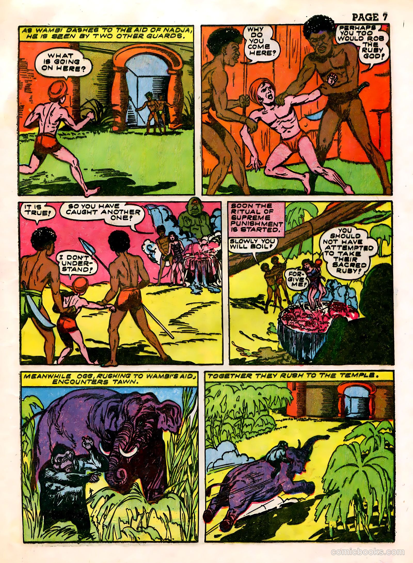 Wambi, Jungle Boy #3 (1943) — page 9 of 68