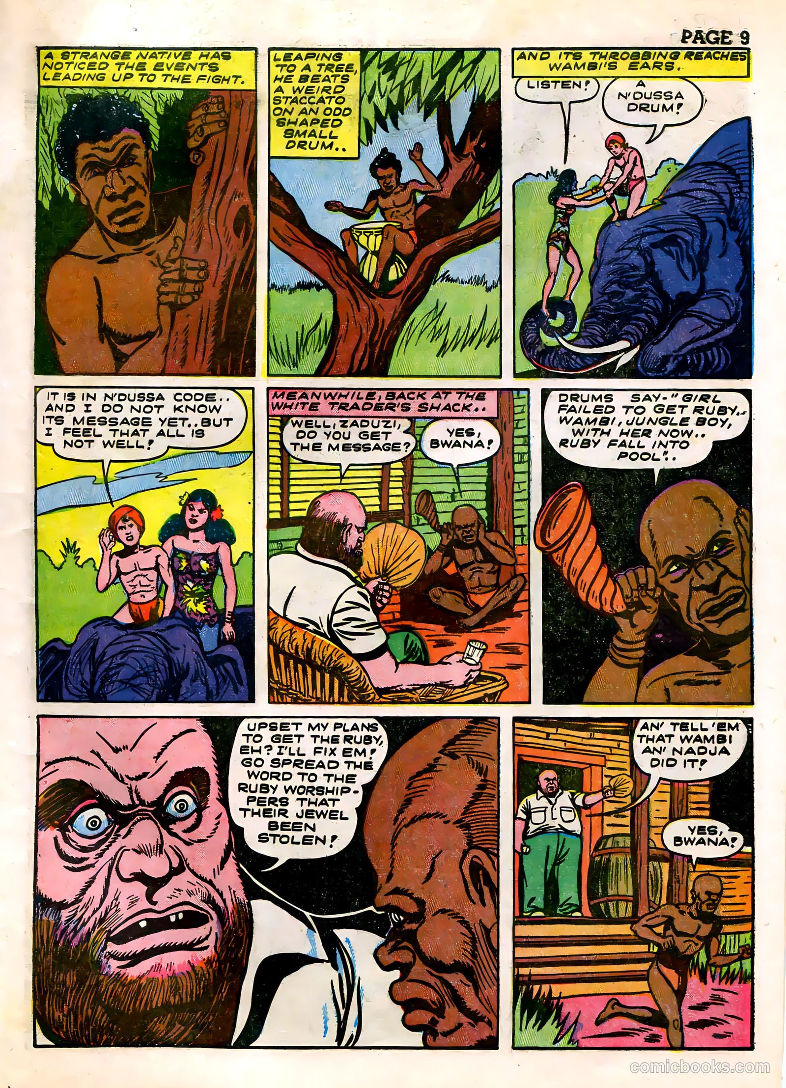 Wambi, Jungle Boy #3 (1943) — page 11 of 68