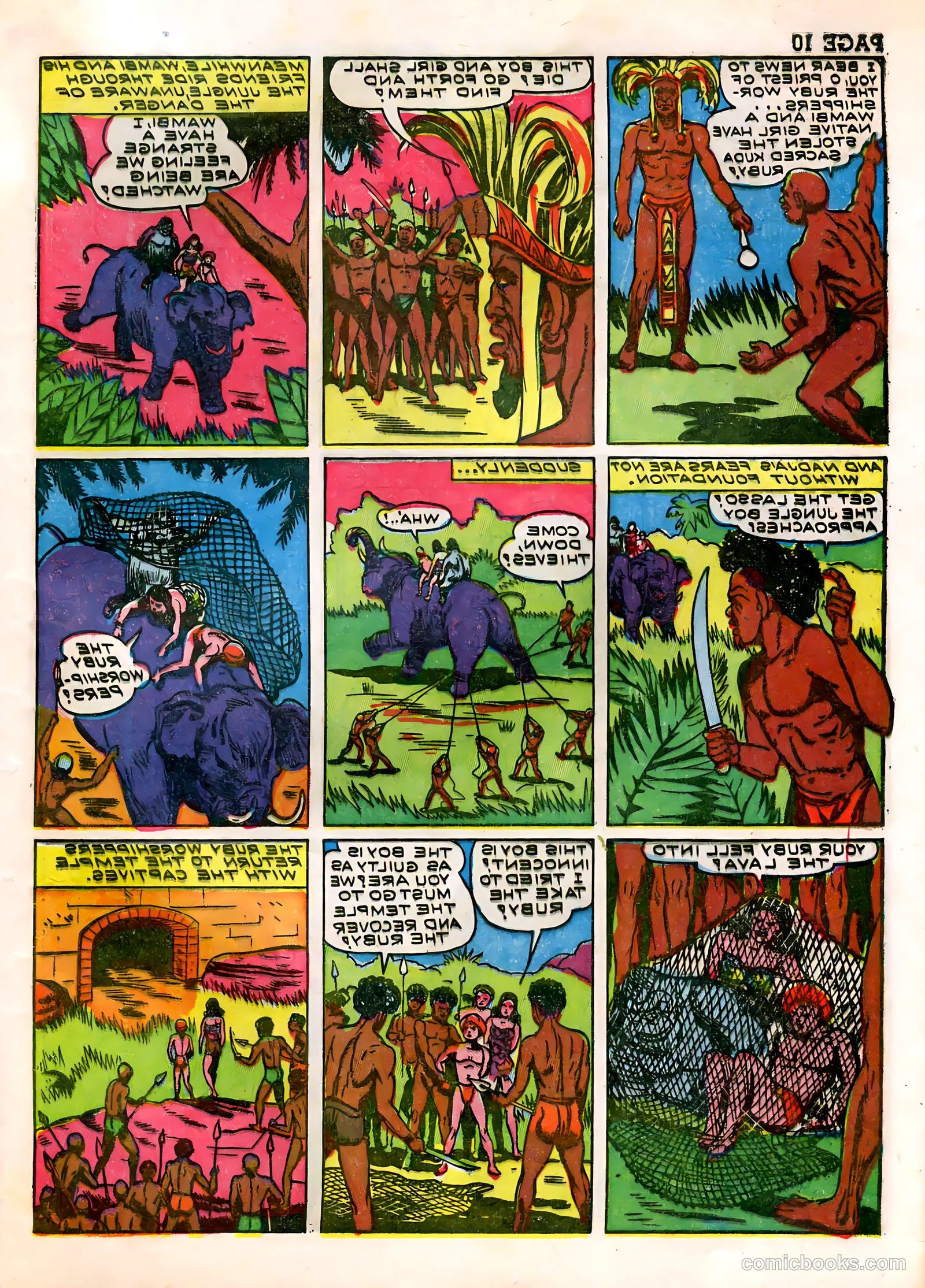 Wambi, Jungle Boy #3 (1943) — page 12 of 68