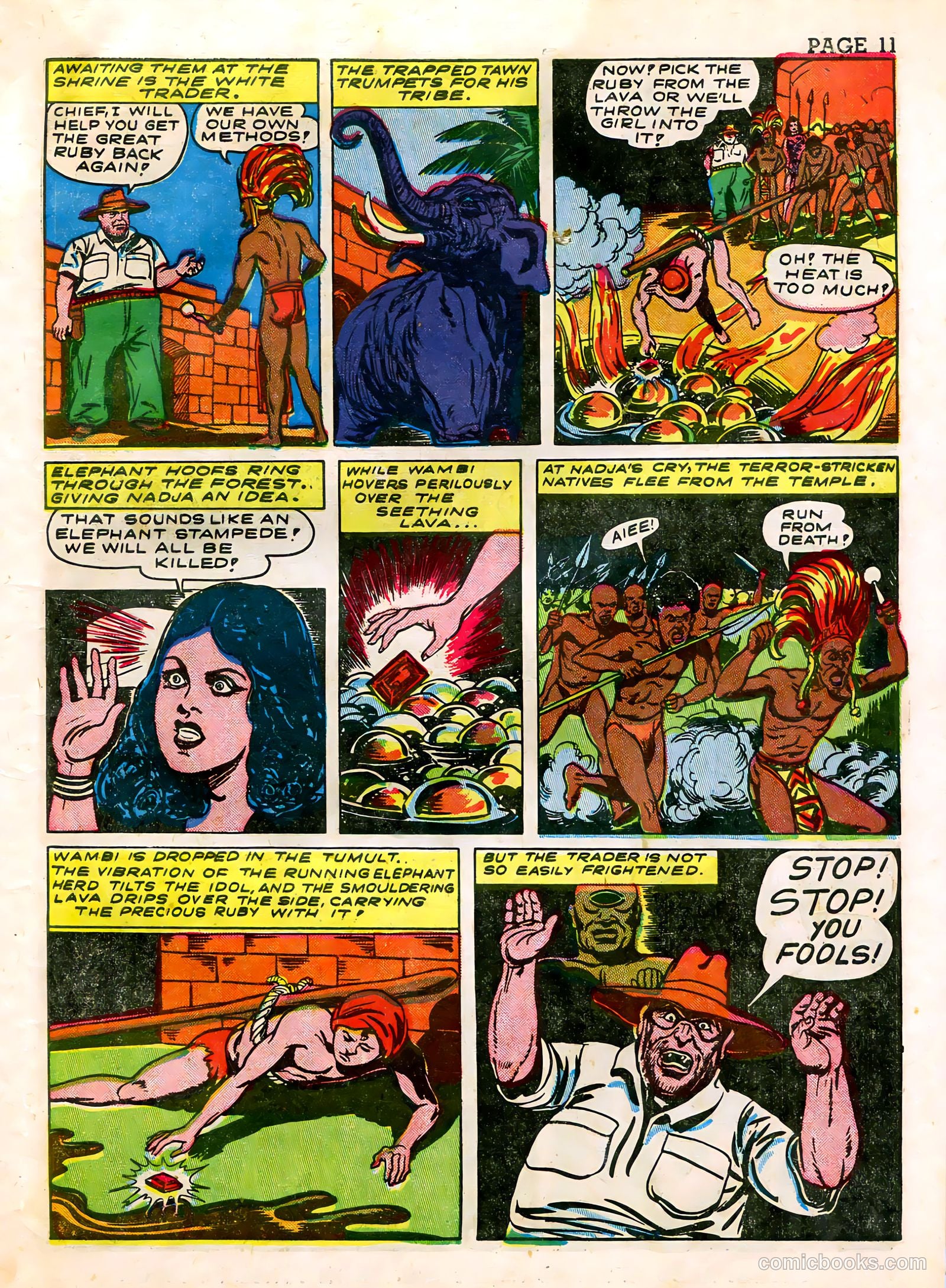 Wambi, Jungle Boy #3 (1943) — page 13 of 68
