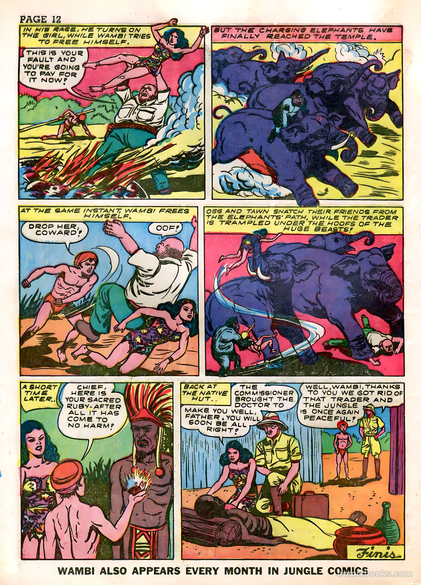 Wambi, Jungle Boy #3 (1943) — page 14 of 68