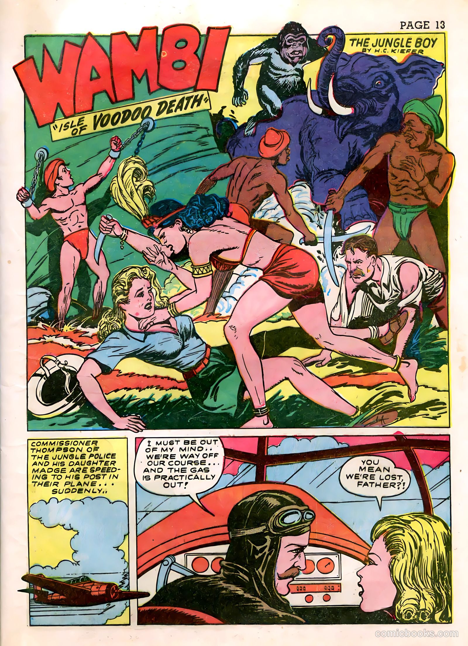 Wambi, Jungle Boy #3 (1943) — page 15 of 68