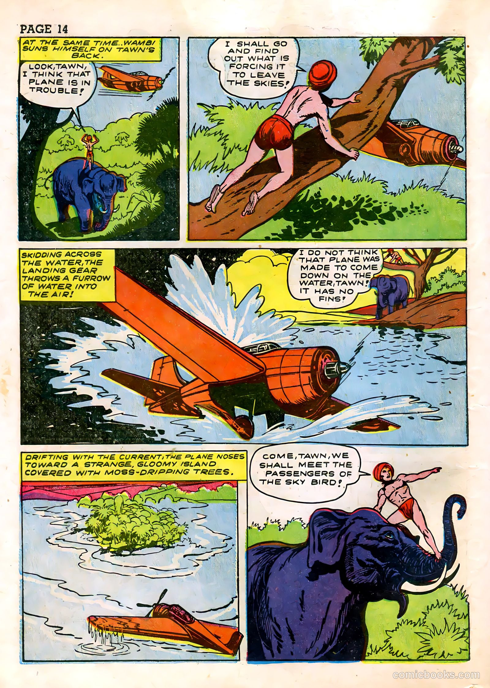 Wambi, Jungle Boy #3 (1943) — page 16 of 68