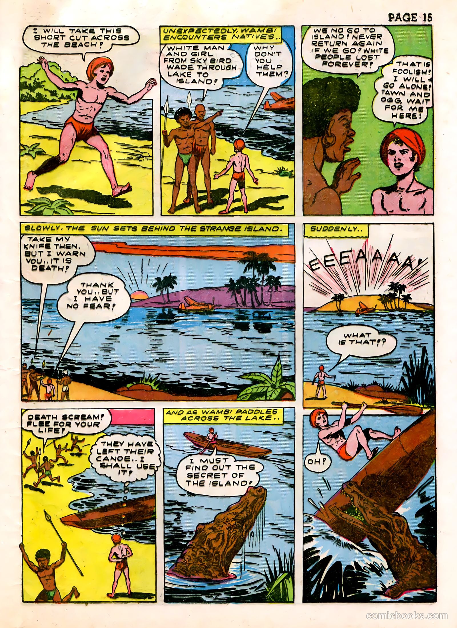 Wambi, Jungle Boy #3 (1943) — page 17 of 68