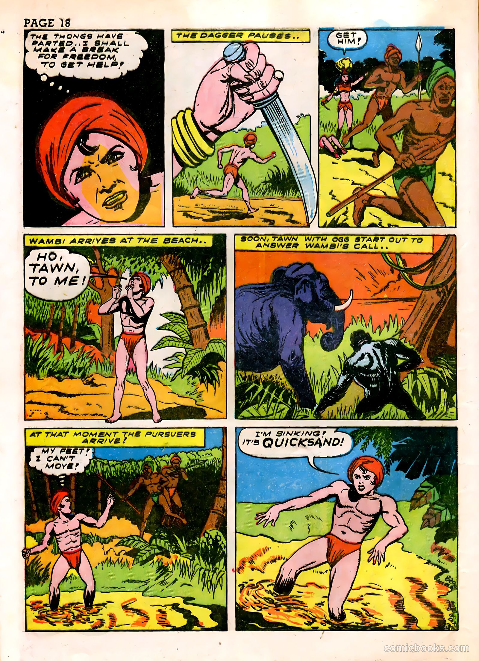 Wambi, Jungle Boy #3 (1943) — page 20 of 68