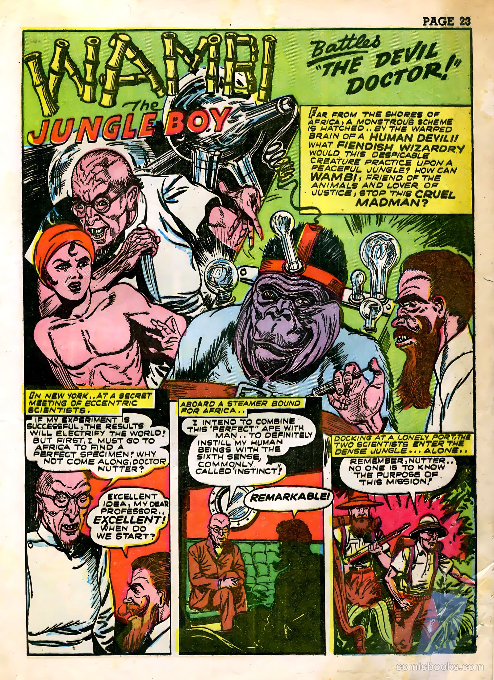 Wambi, Jungle Boy #3 (1943) — page 25 of 68