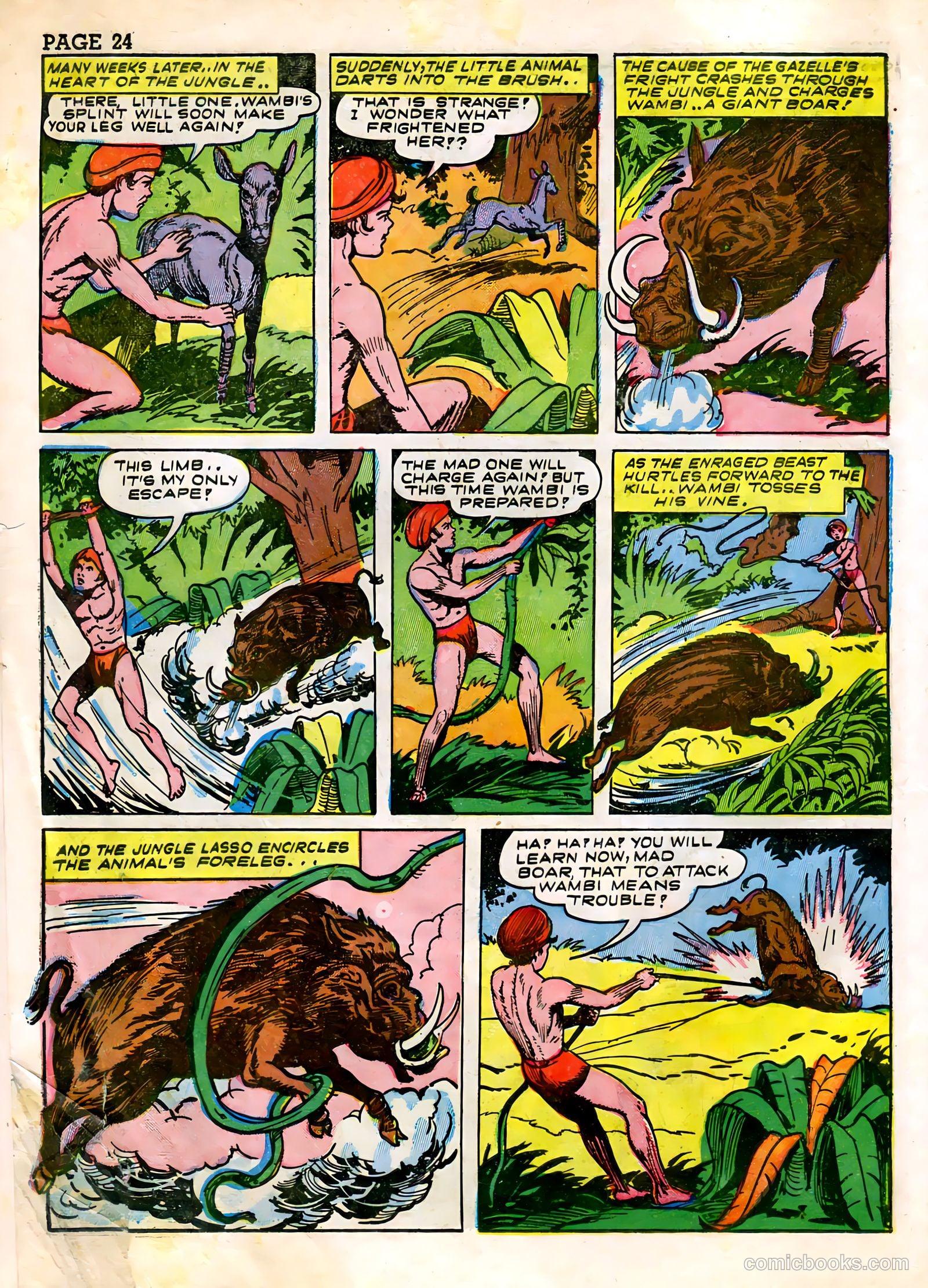 Wambi, Jungle Boy #3 (1943) — page 26 of 68