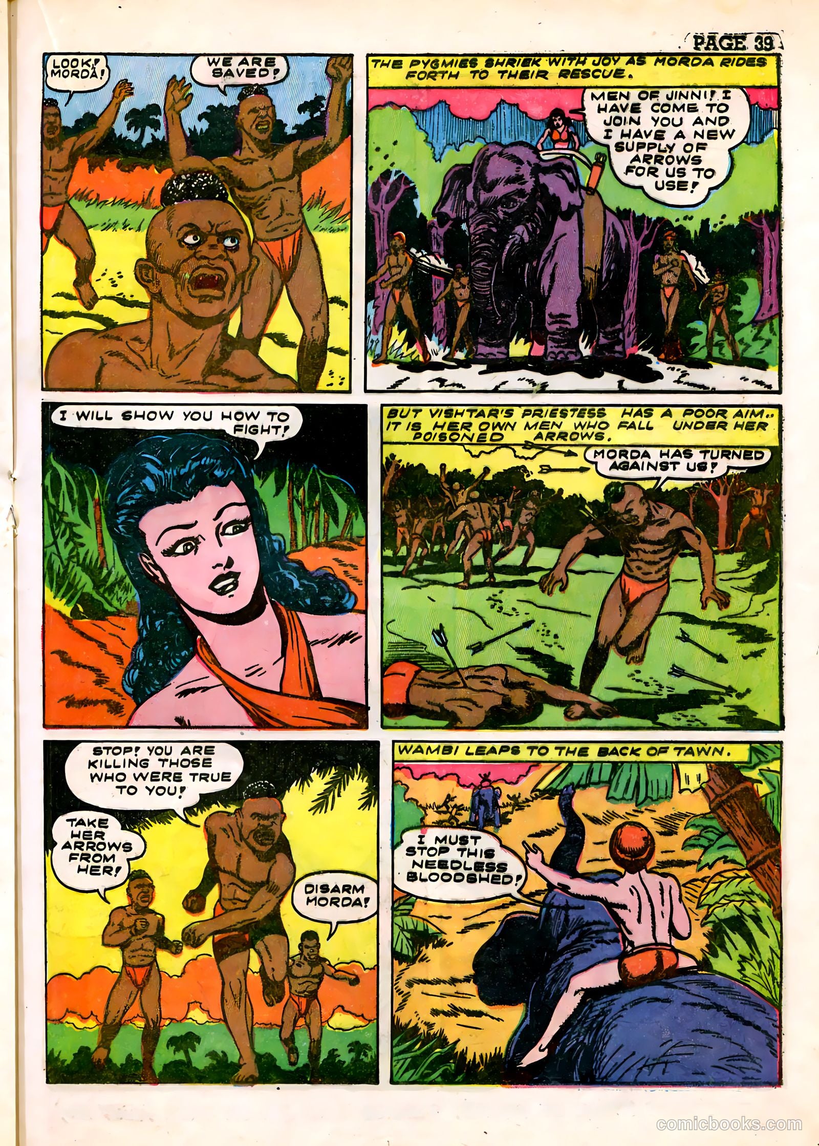 Wambi, Jungle Boy #3 (1943) — page 41 of 68