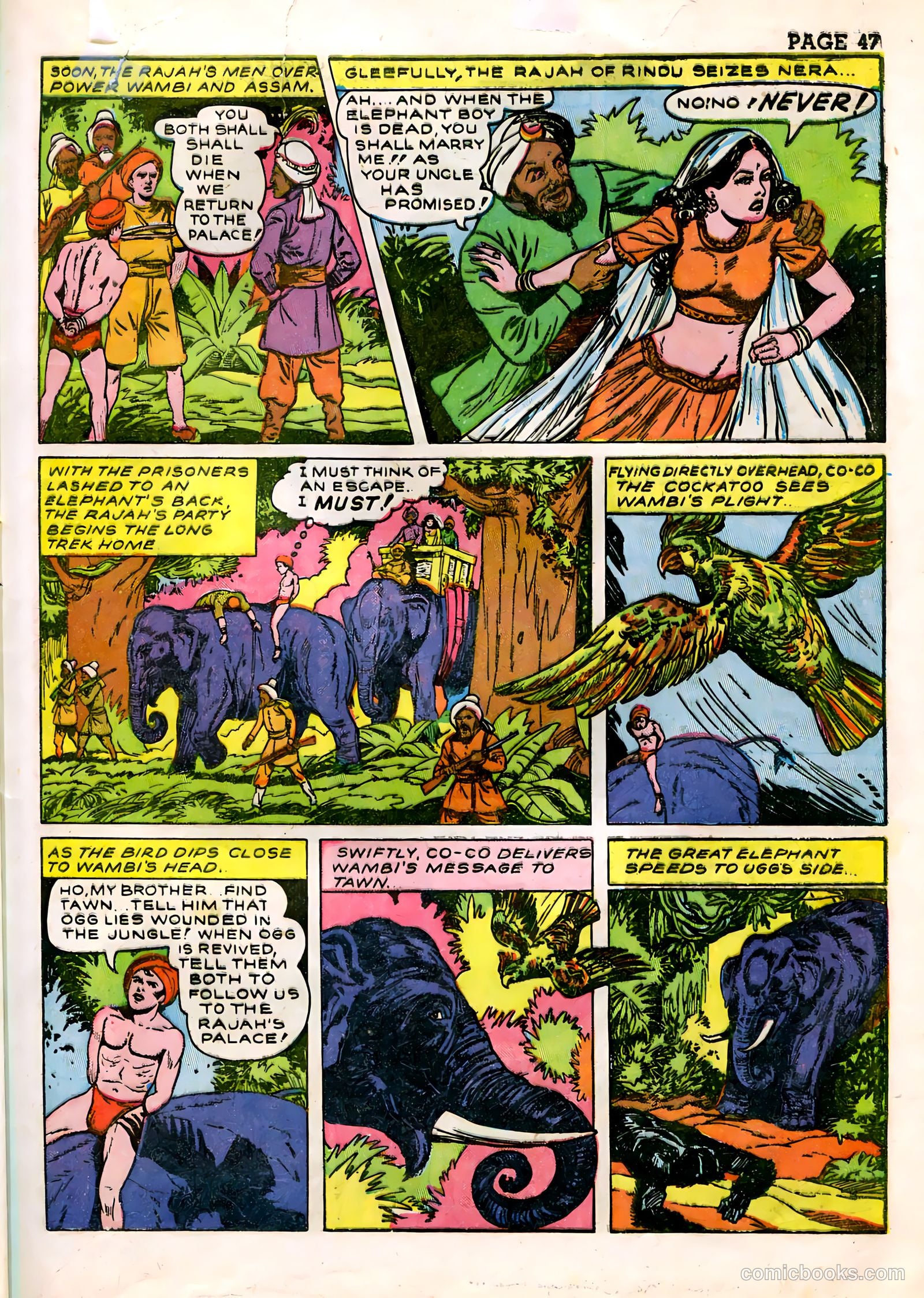 Wambi, Jungle Boy #3 (1943) — page 49 of 68