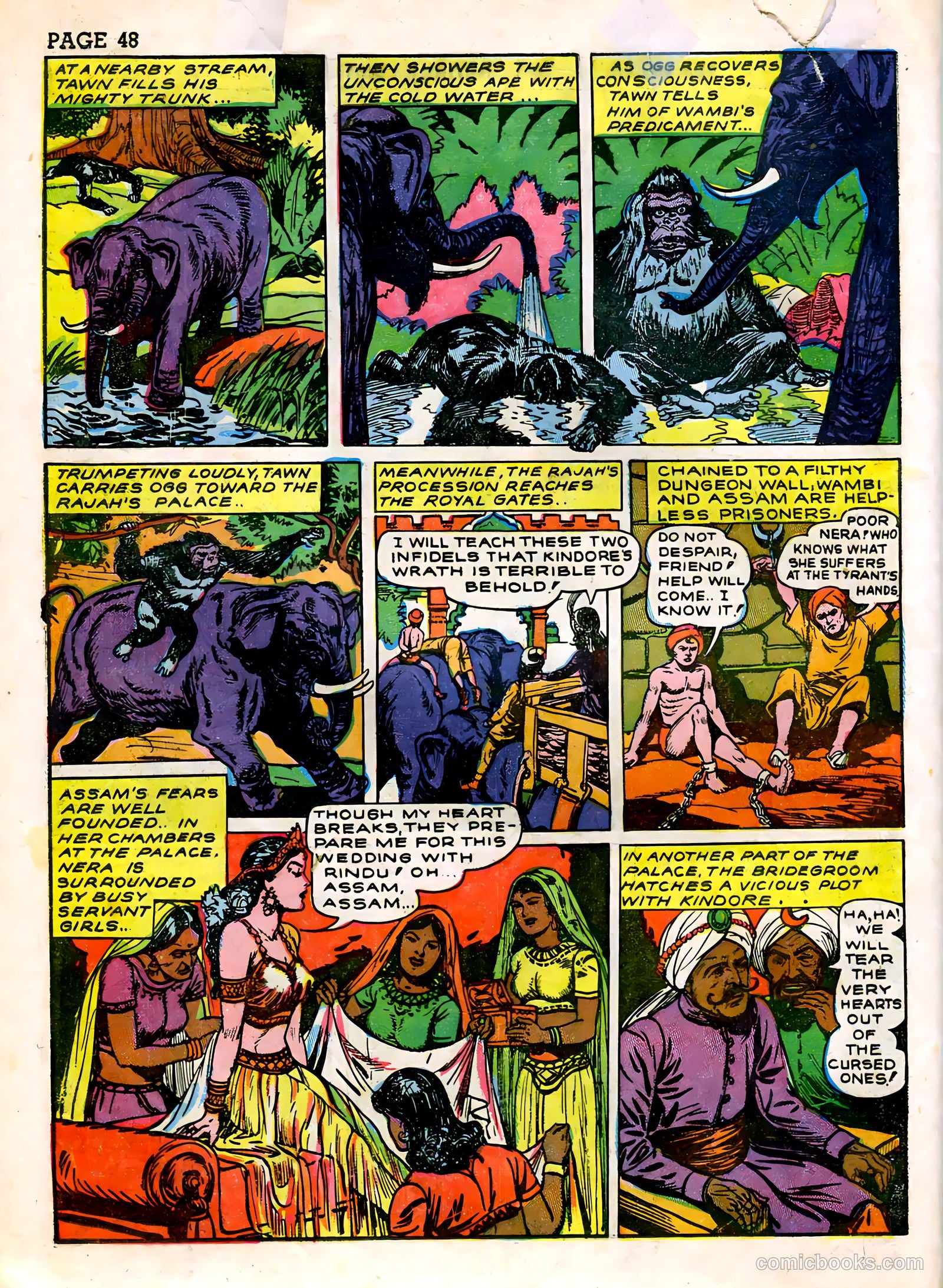 Wambi, Jungle Boy #3 (1943) — page 50 of 68