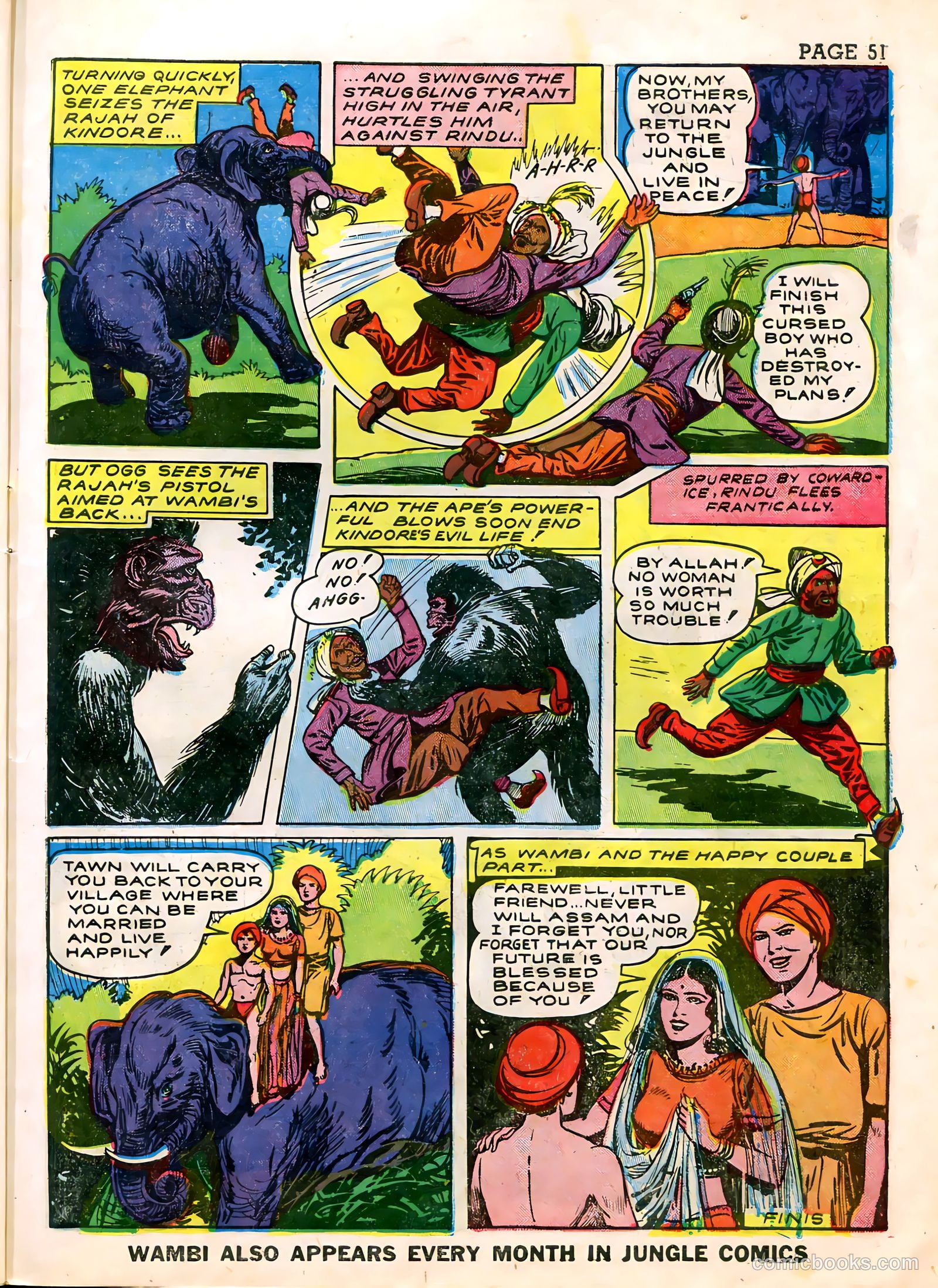 Wambi, Jungle Boy #3 (1943) — page 53 of 68