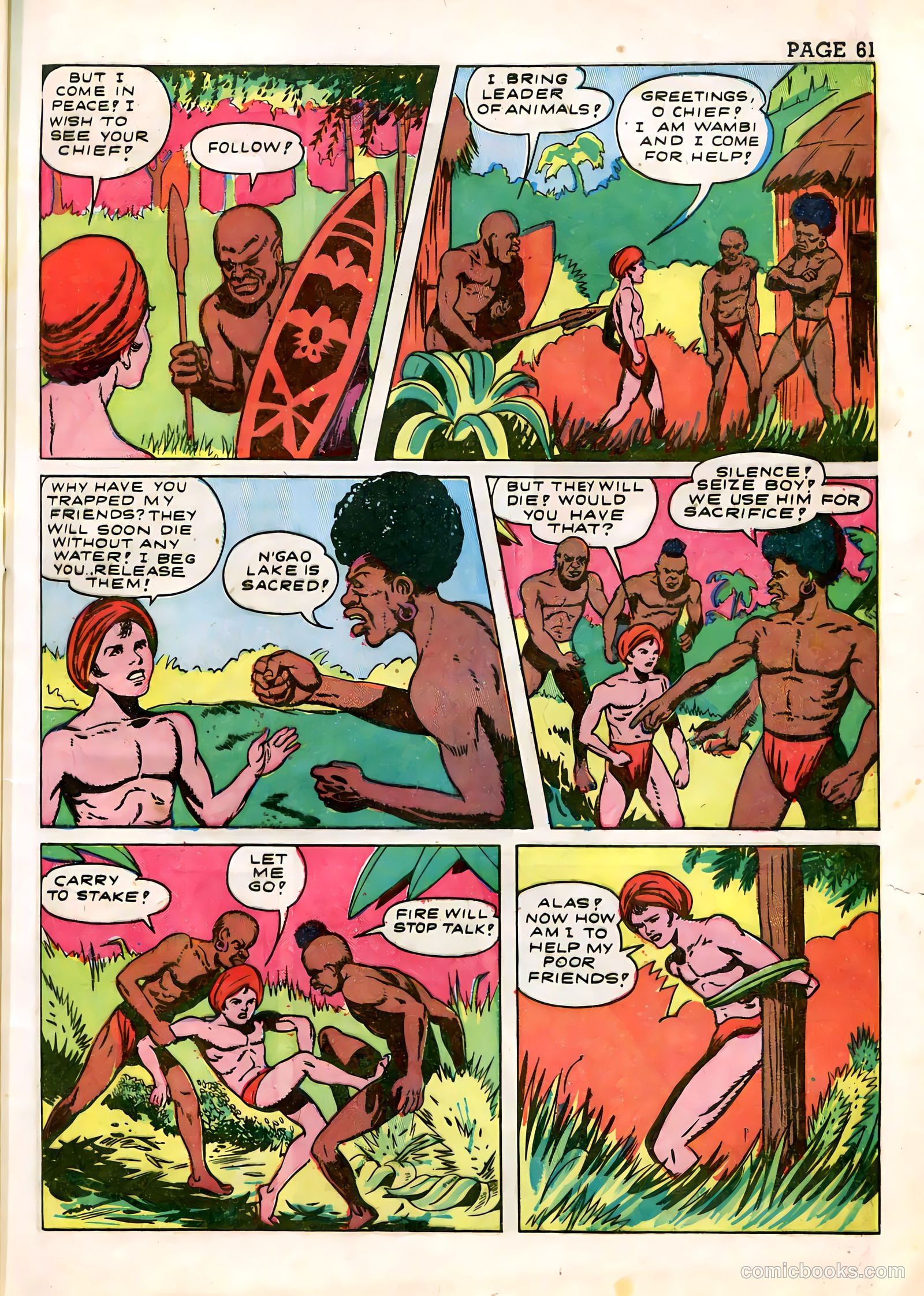 Wambi, Jungle Boy #3 (1943) — page 63 of 68