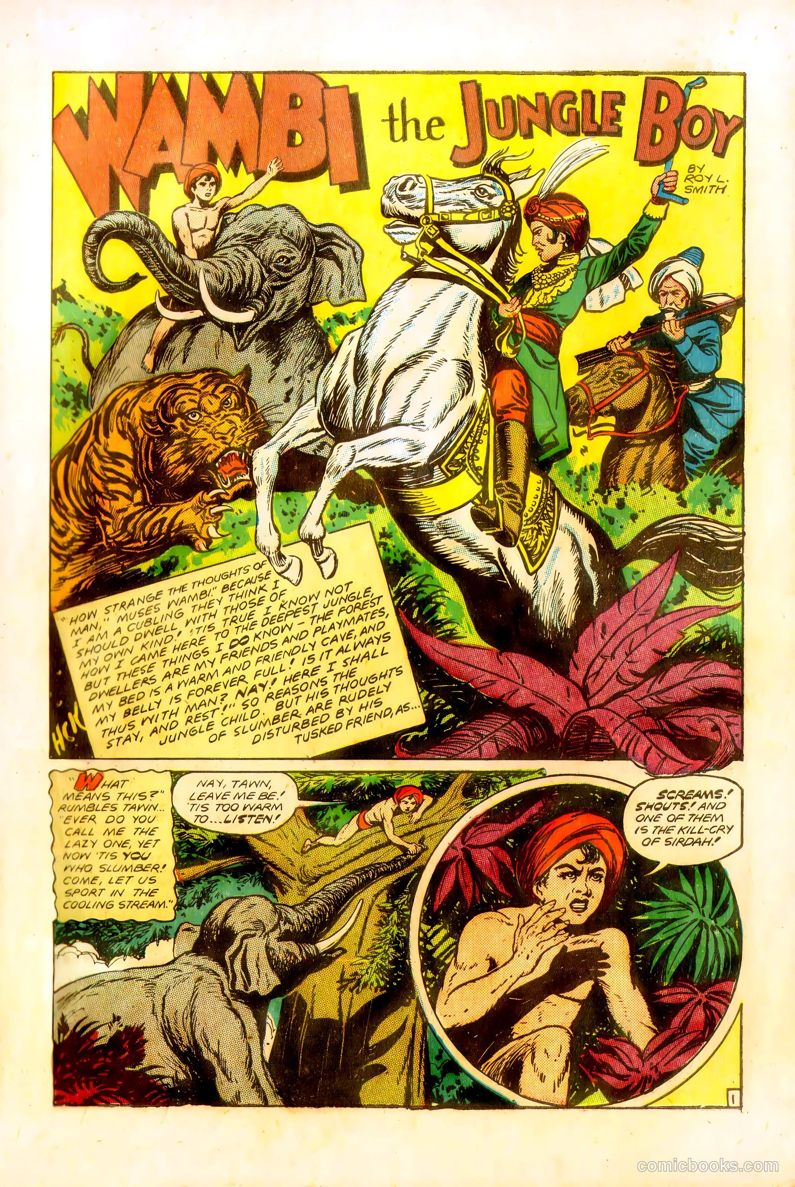 Wambi, Jungle Boy #4 (1948) — page 3 of 57