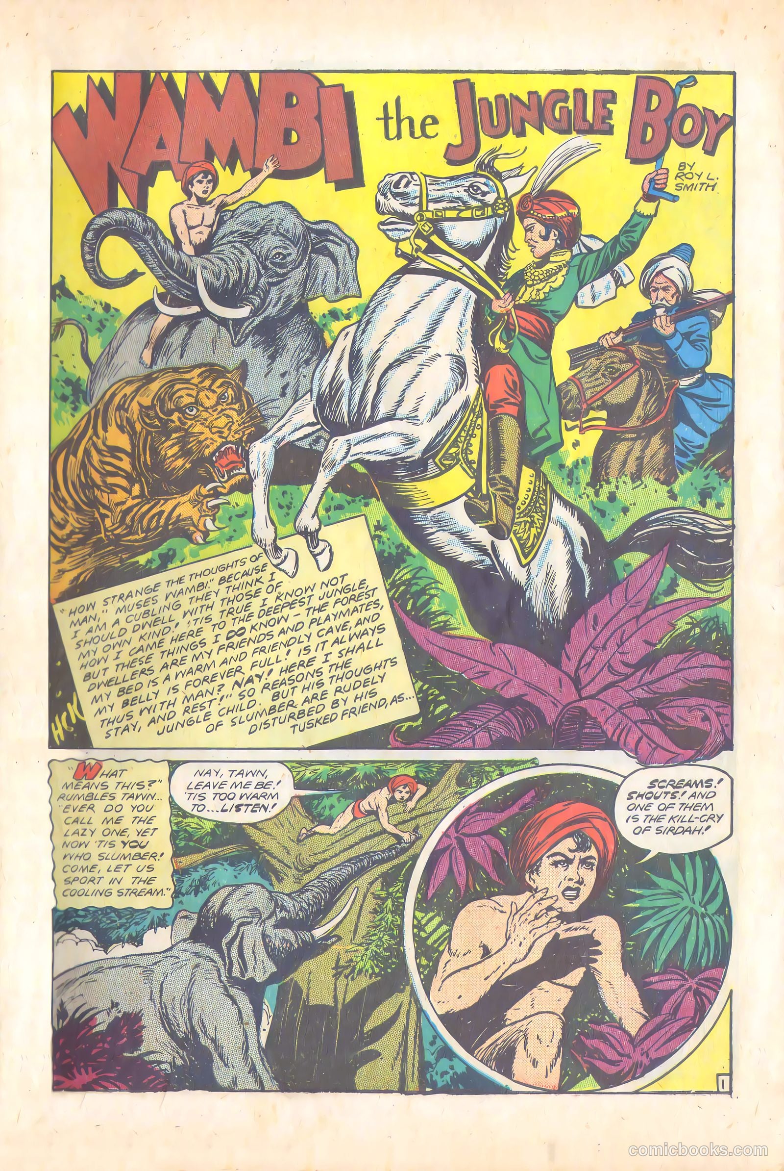 Wambi, Jungle Boy #4 (1948) — page 4 of 57