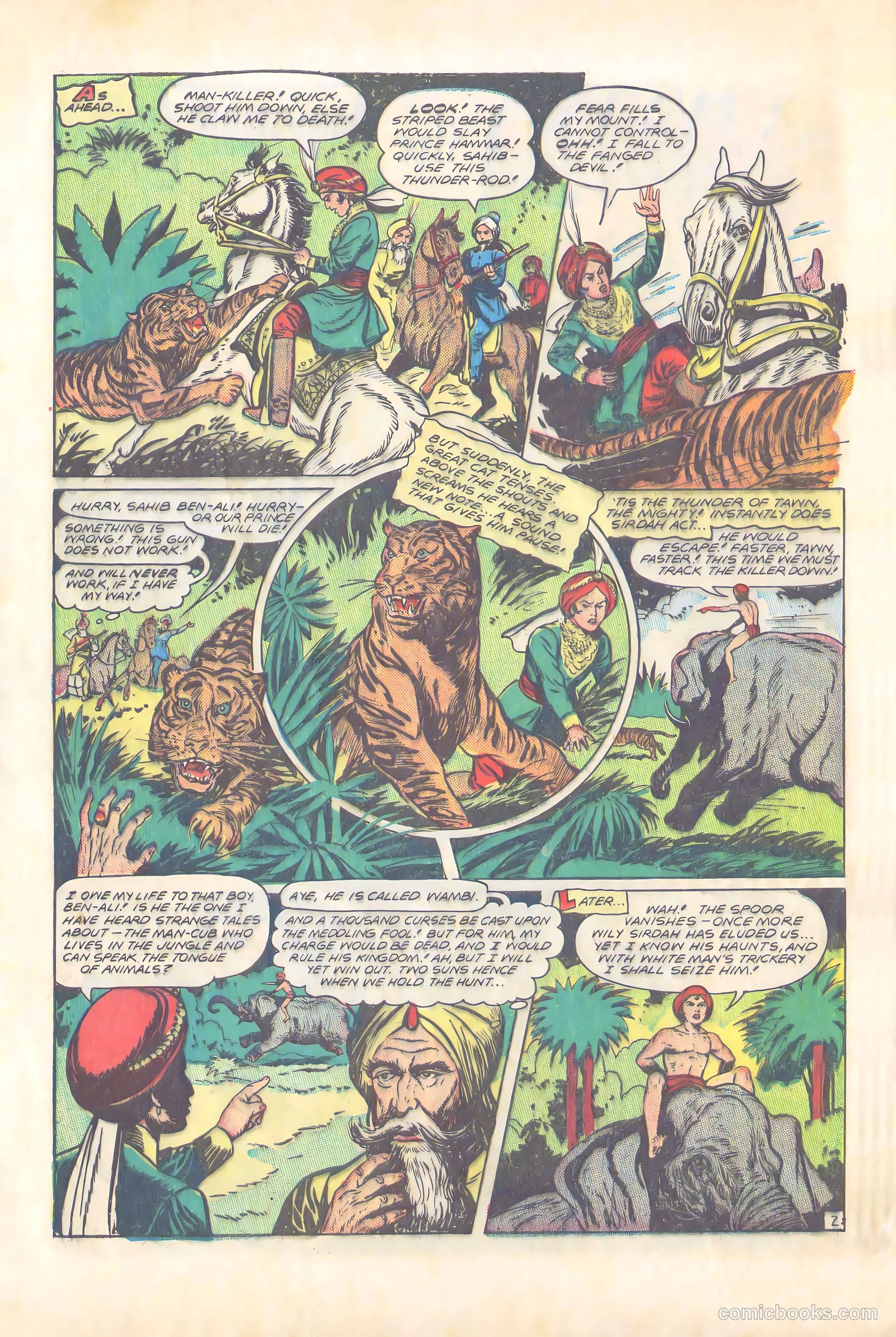 Wambi, Jungle Boy #4 (1948) — page 5 of 57