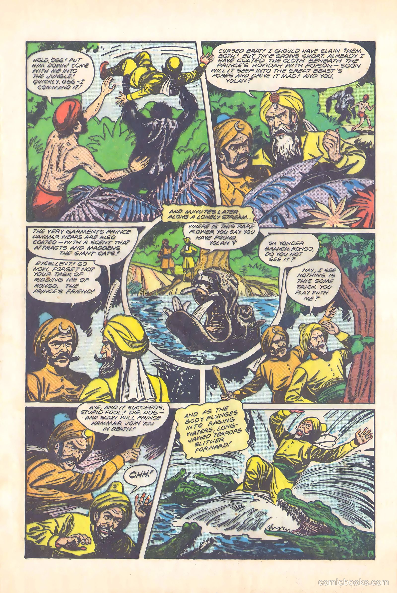 Wambi, Jungle Boy #4 (1948) — page 9 of 57