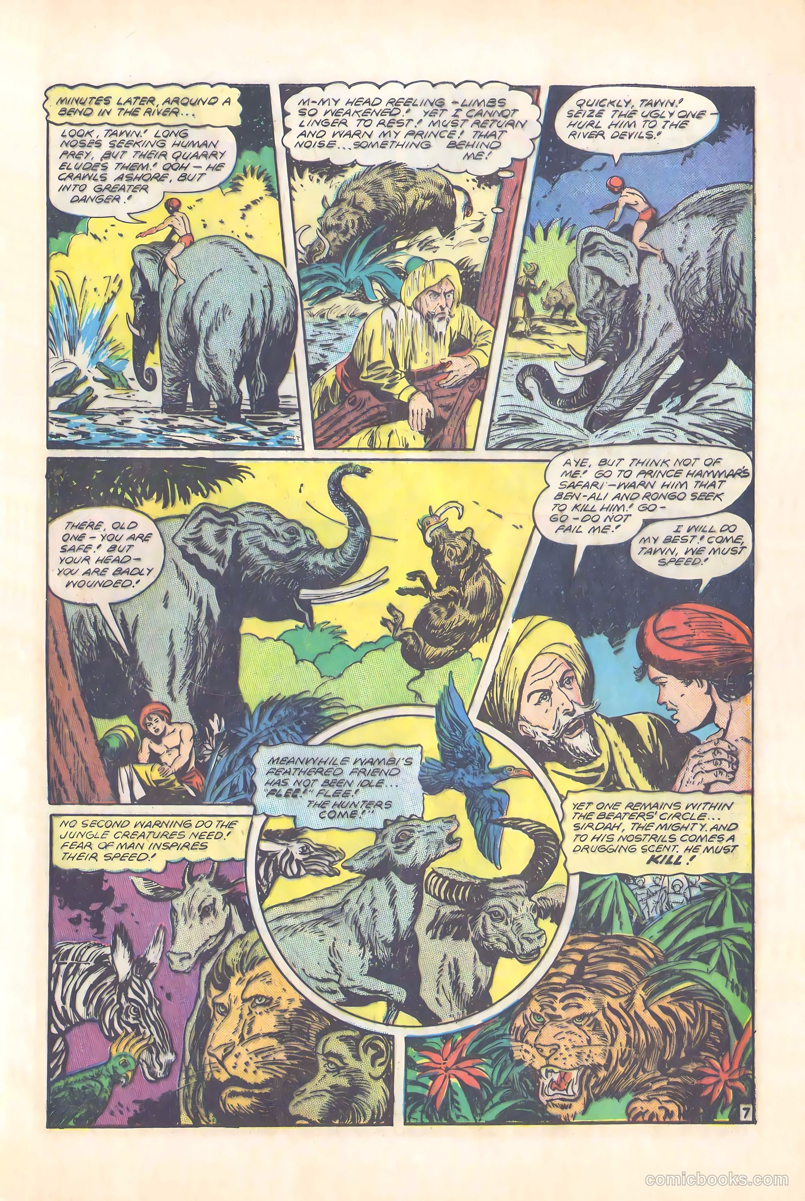 Wambi, Jungle Boy #4 (1948) — page 10 of 57