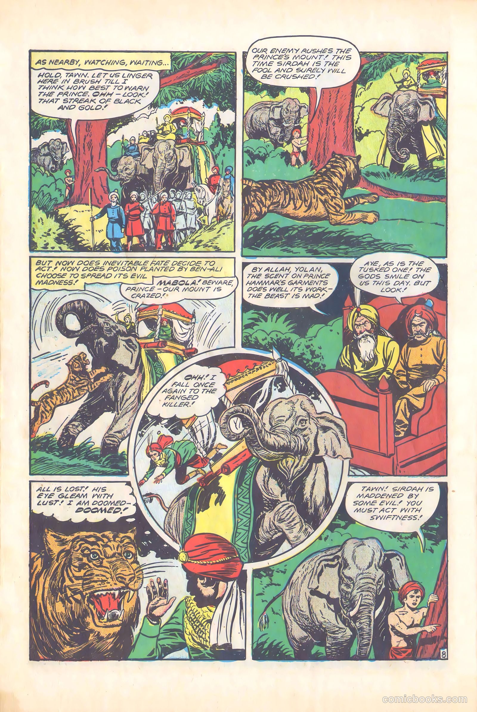 Wambi, Jungle Boy #4 (1948) — page 11 of 57