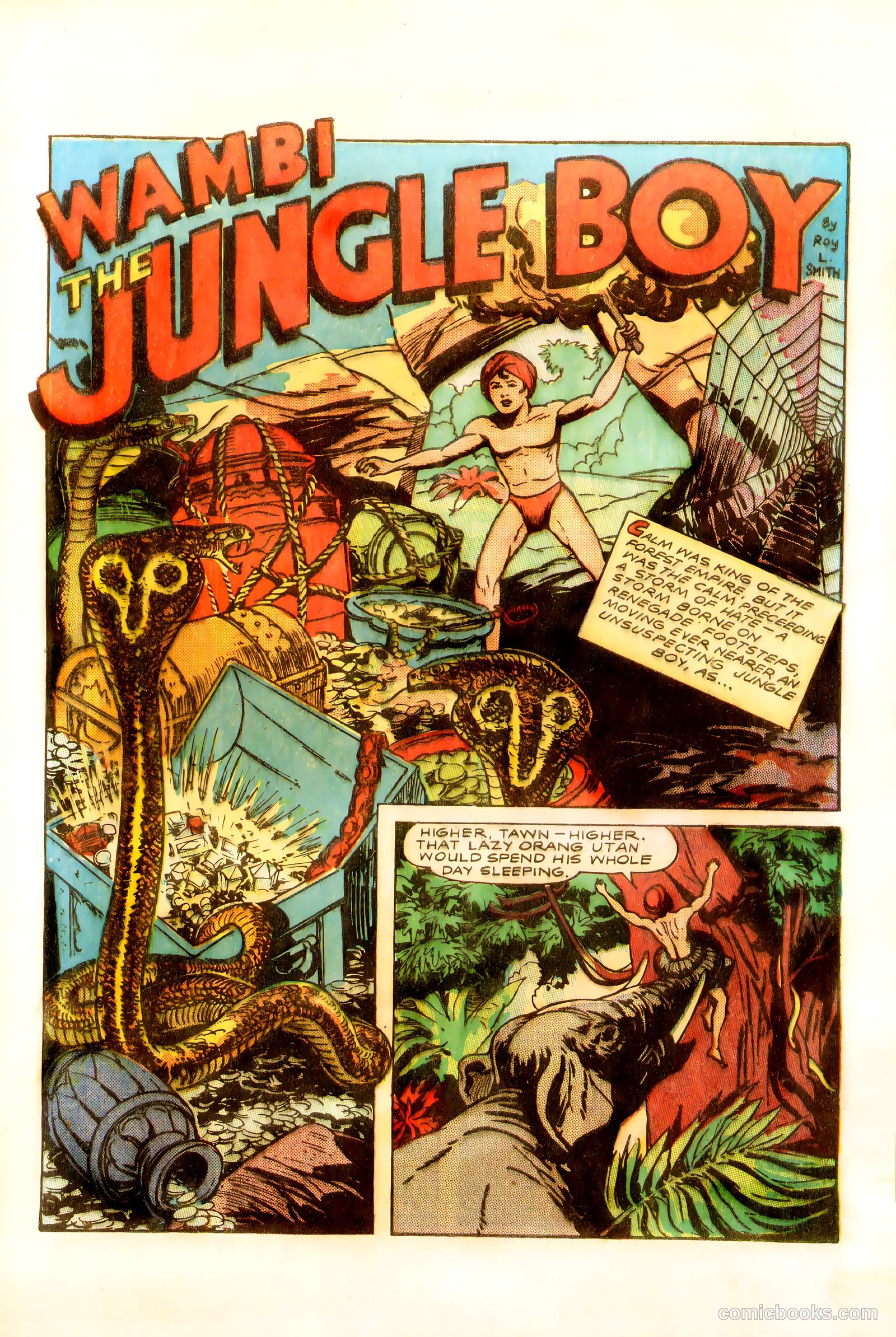 Wambi, Jungle Boy #4 (1948) — page 14 of 57