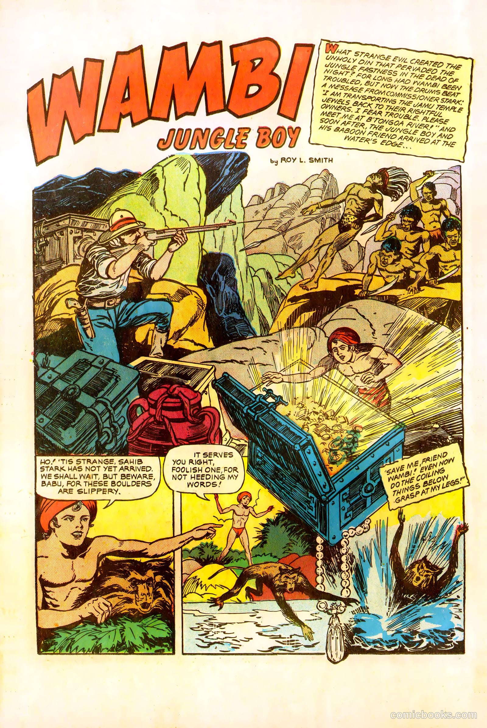 Wambi, Jungle Boy #4 (1948) — page 24 of 57