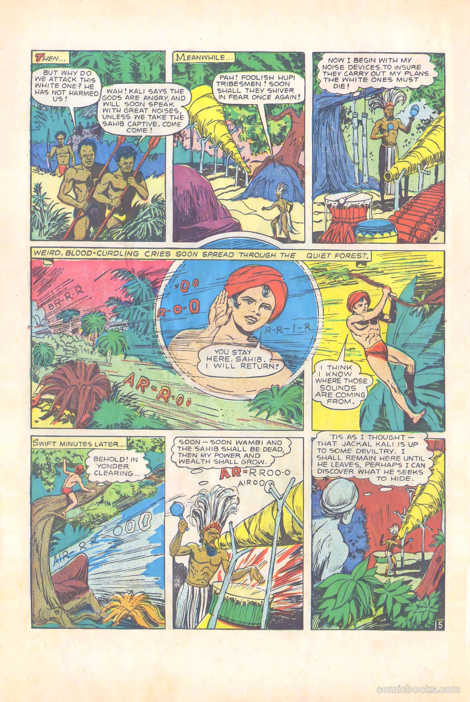 Wambi, Jungle Boy #4 (1948) — page 29 of 57