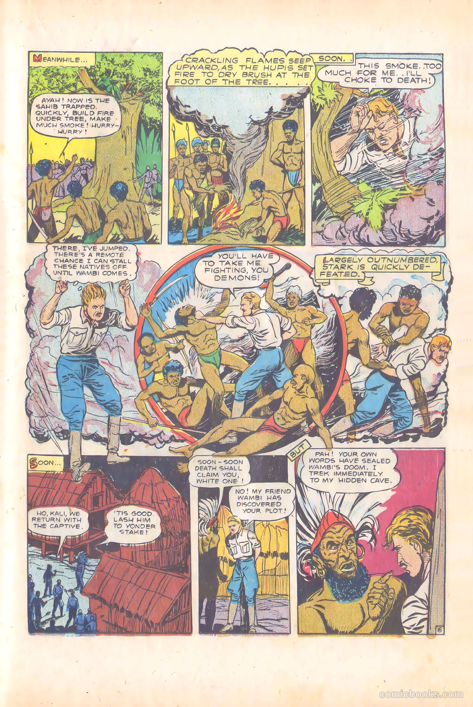 Wambi, Jungle Boy #4 (1948) — page 30 of 57